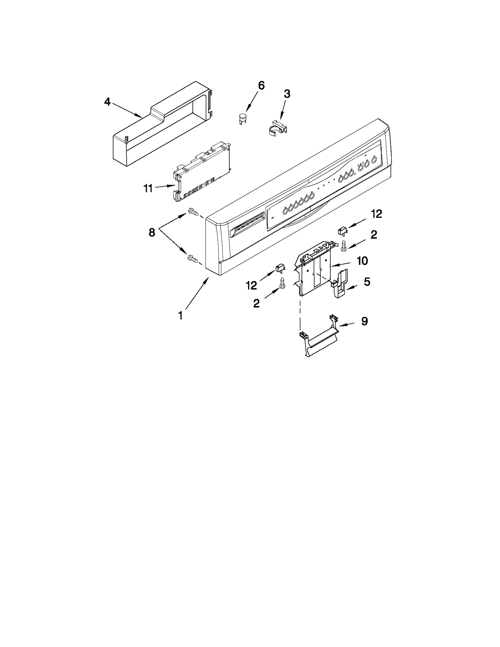 CONTROL PANEL PARTS