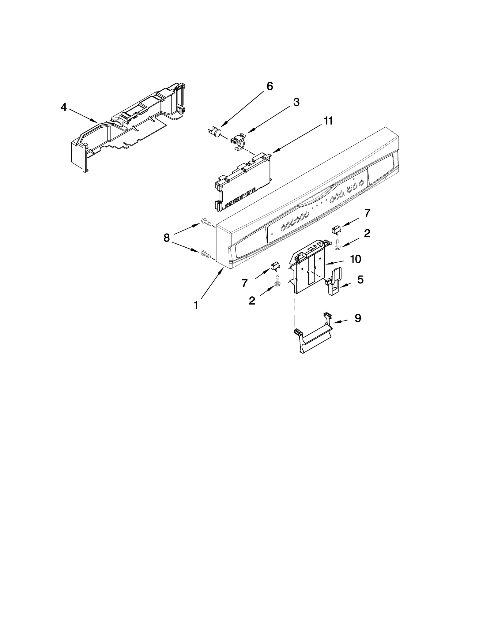 CONTROL PANEL PARTS