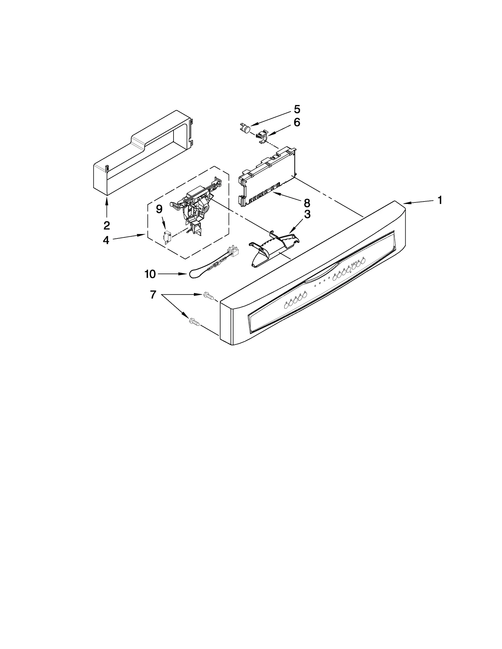 CONTROL PANEL PARTS