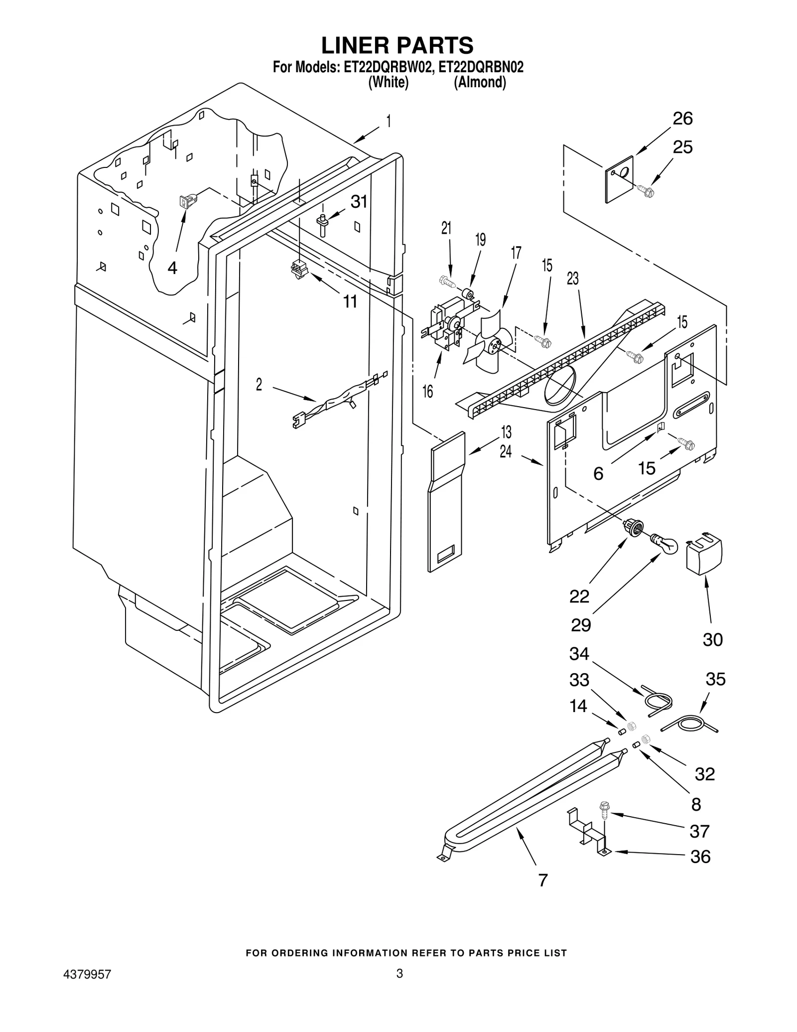 LINER PARTS