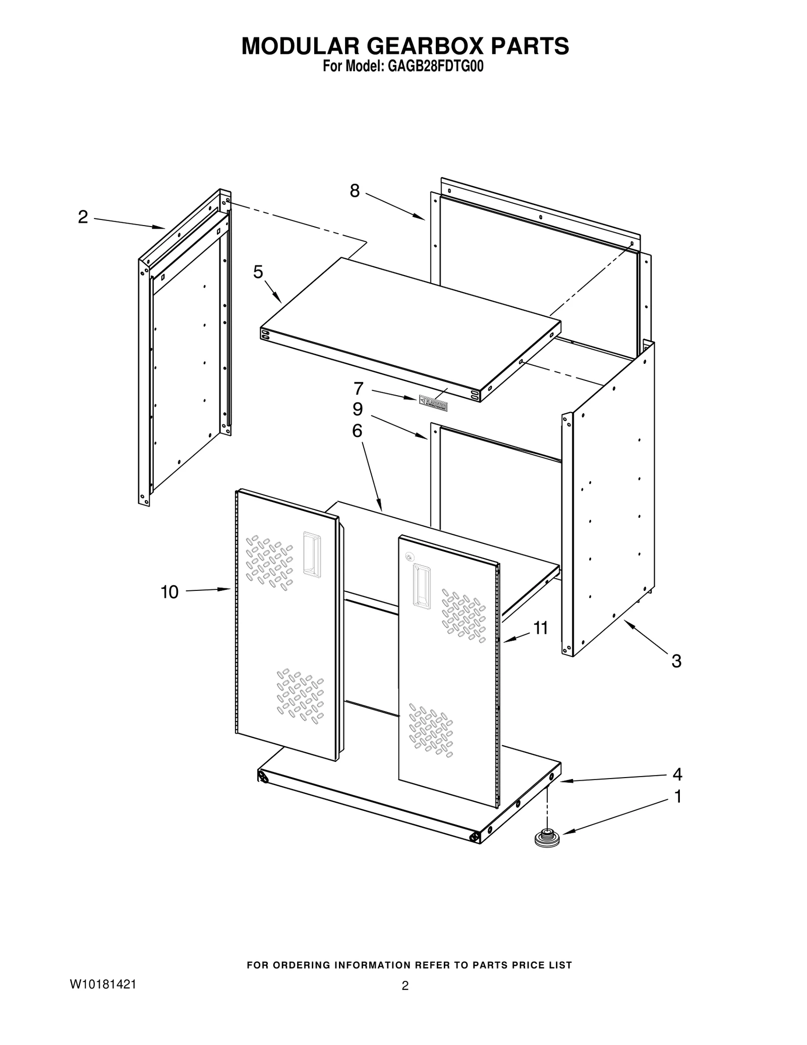MODULAR GEARBOX PARTS