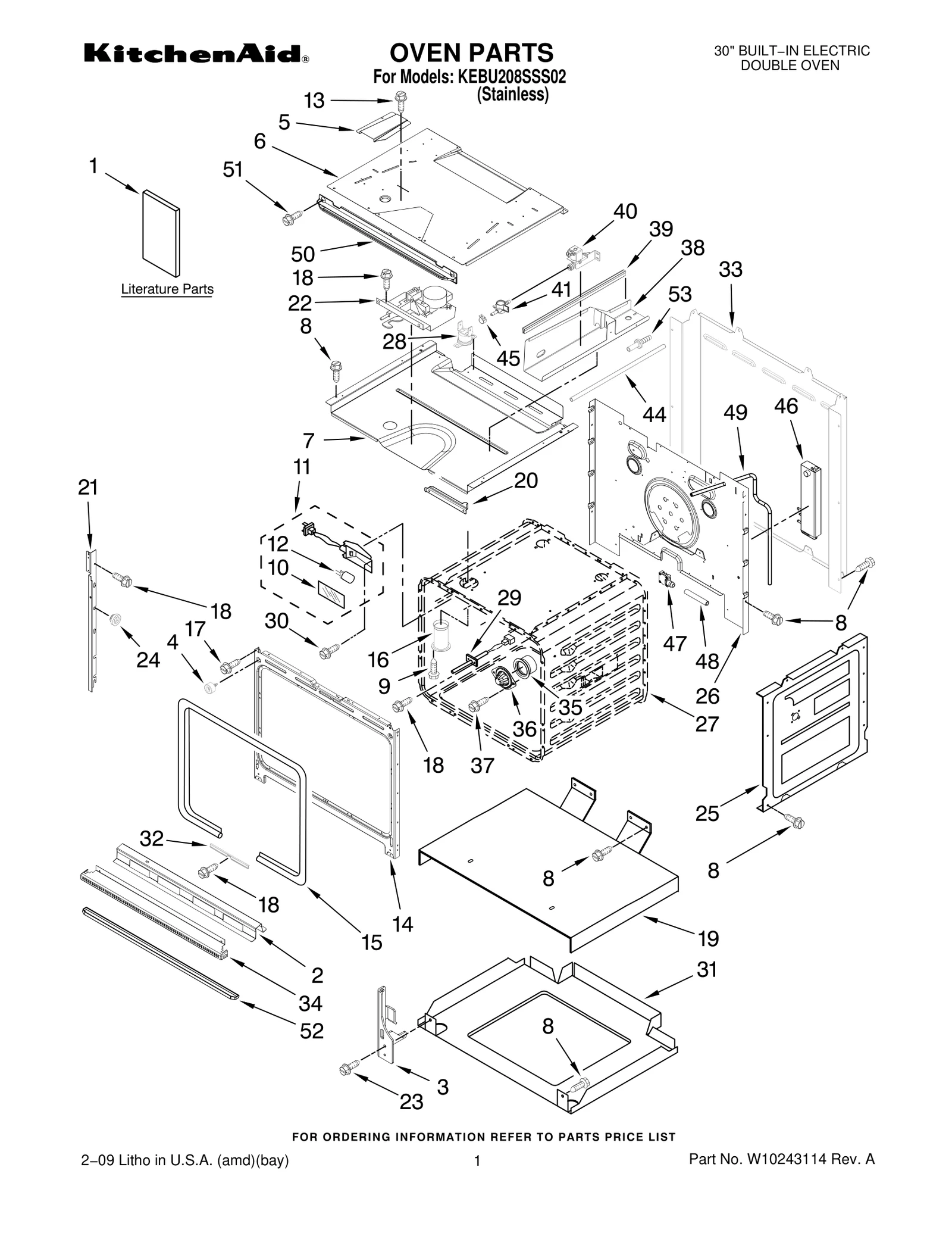 OVEN PARTS