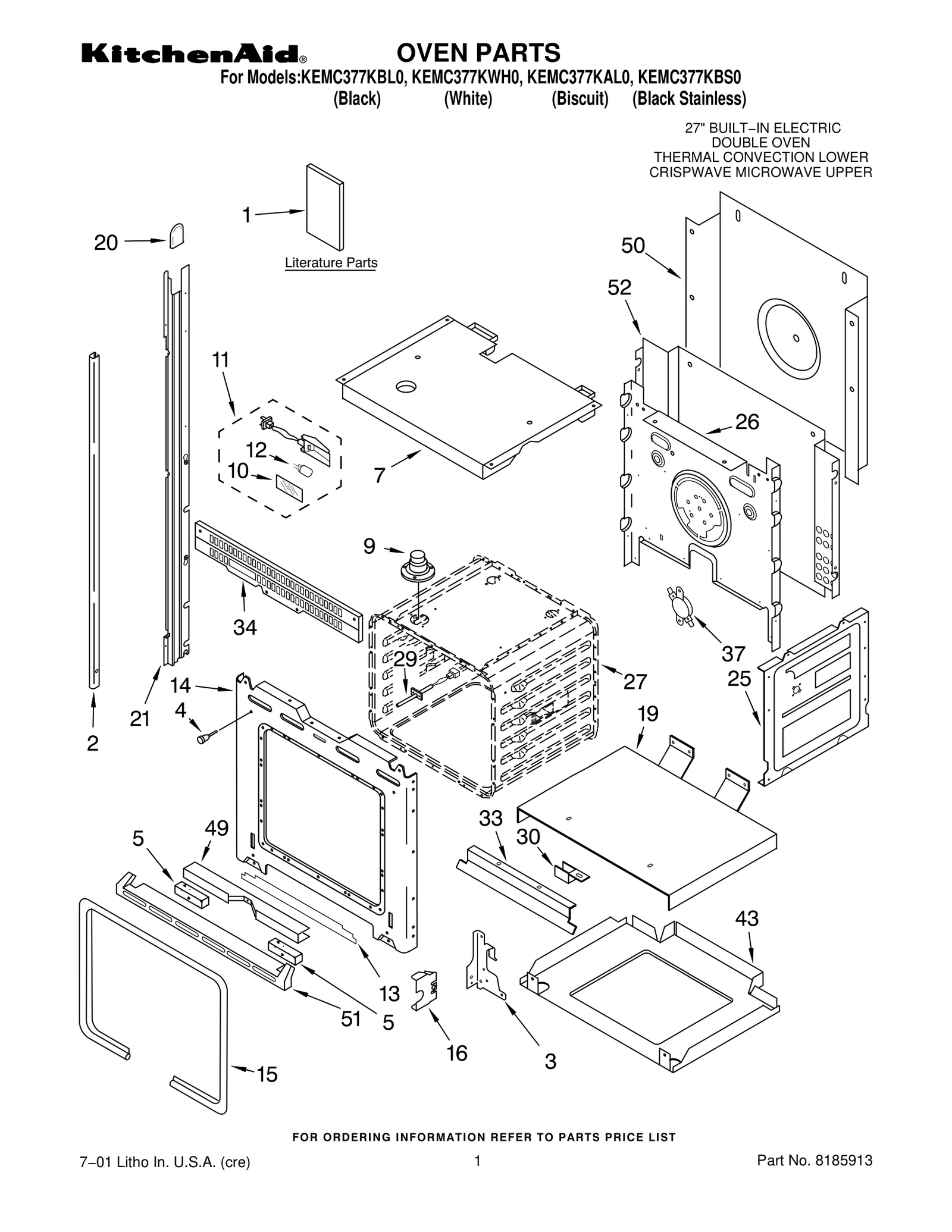 OVEN PARTS