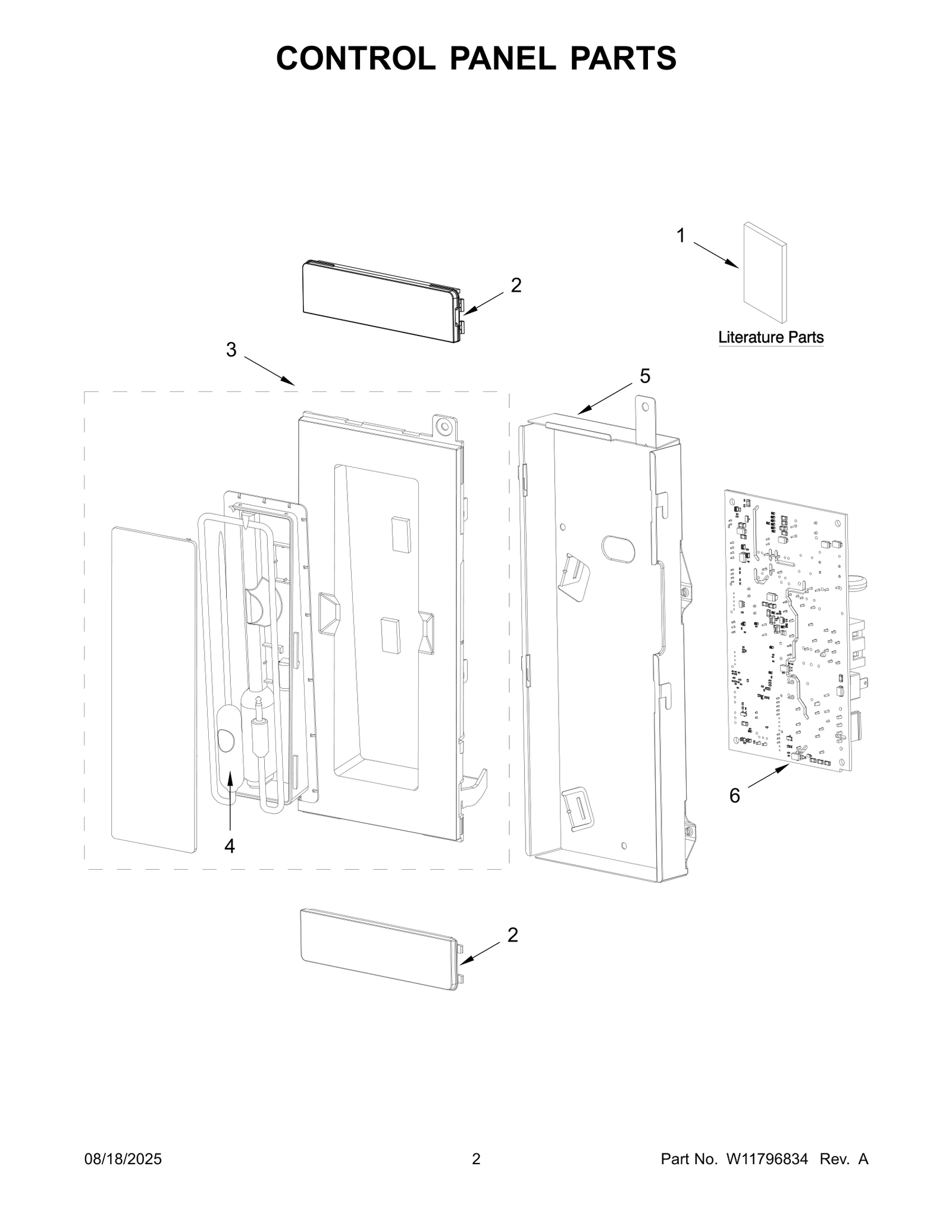 CONTROL PANEL PARTS