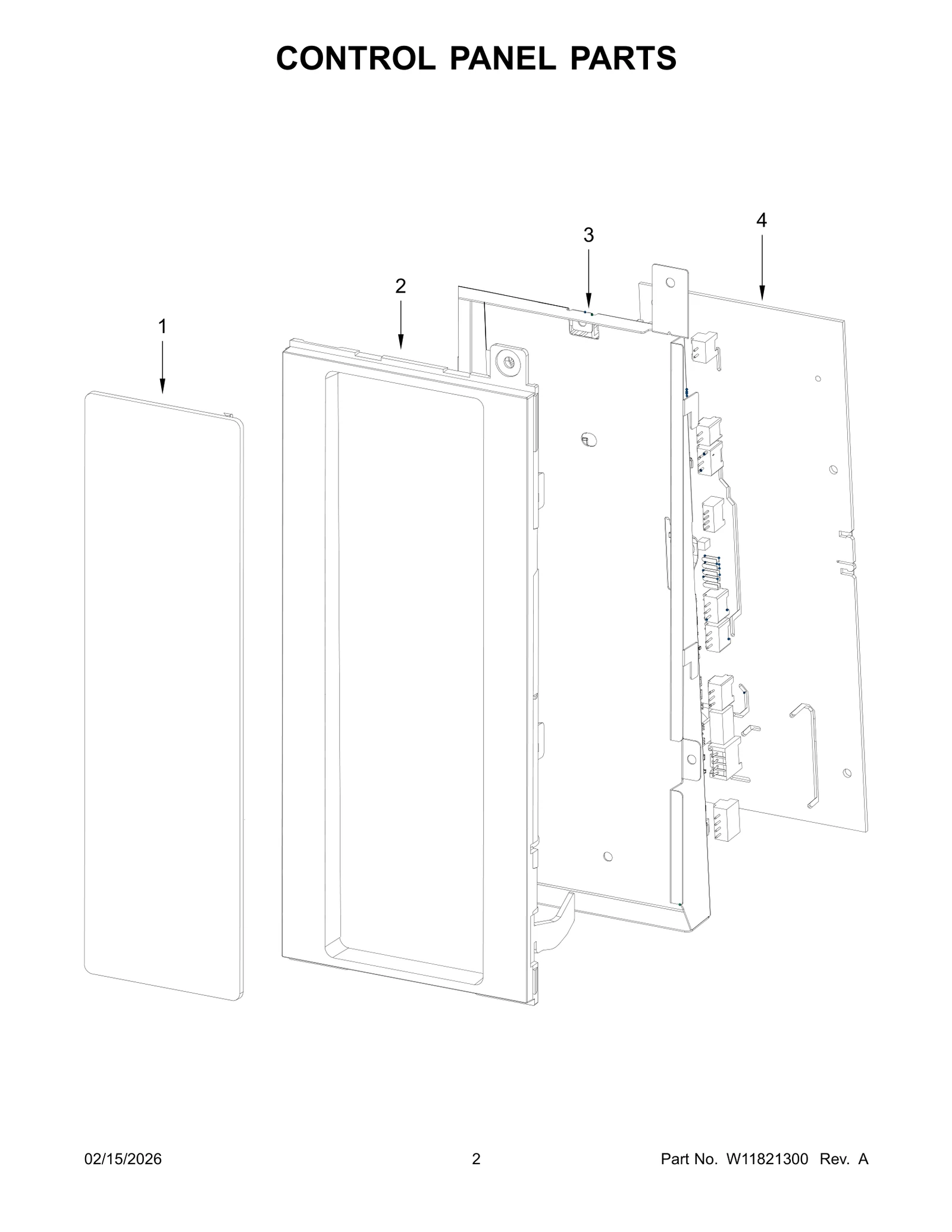 CONTROL PANEL PARTS
