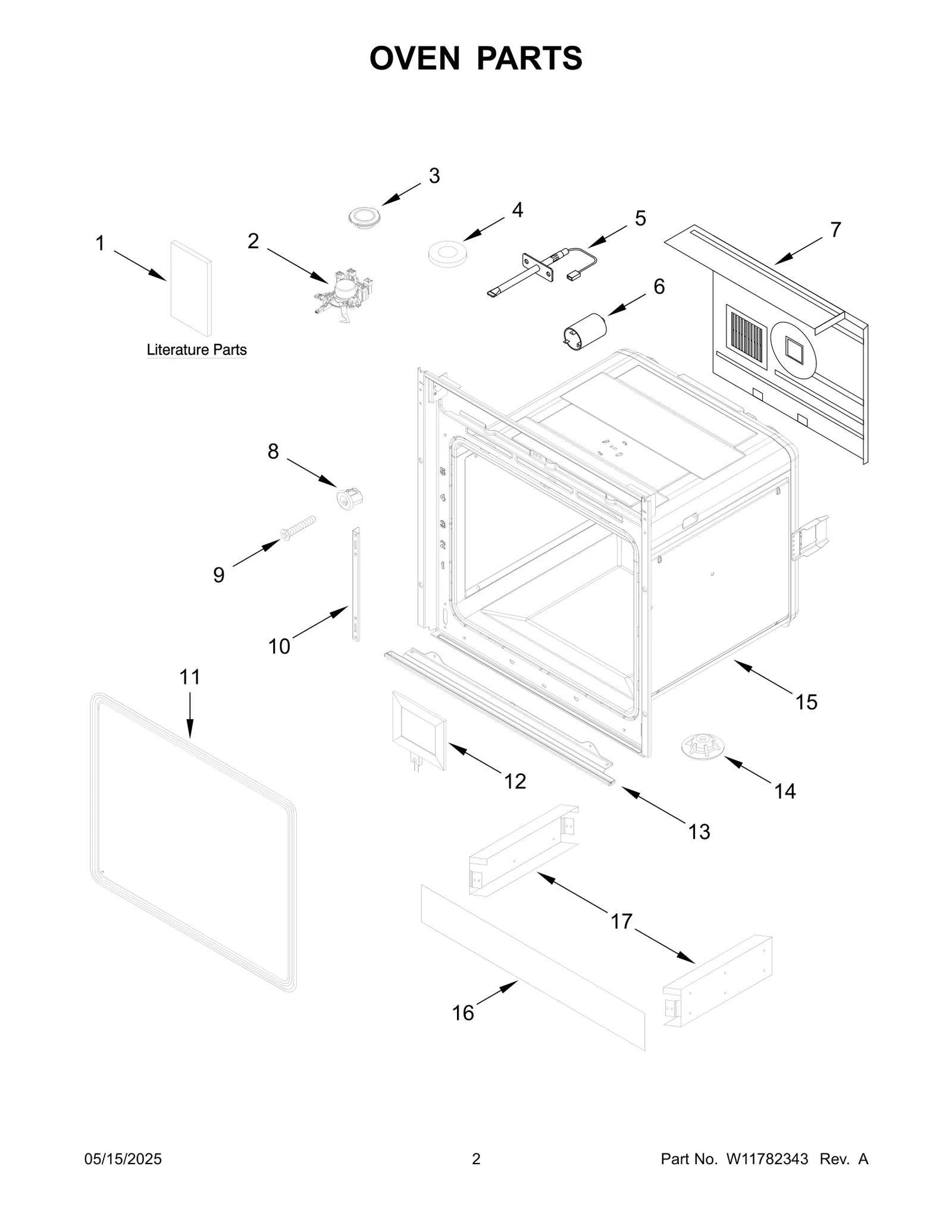 OVEN PARTS