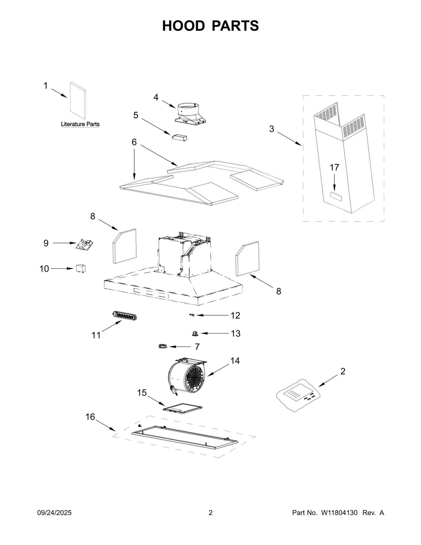 HOOD PARTS