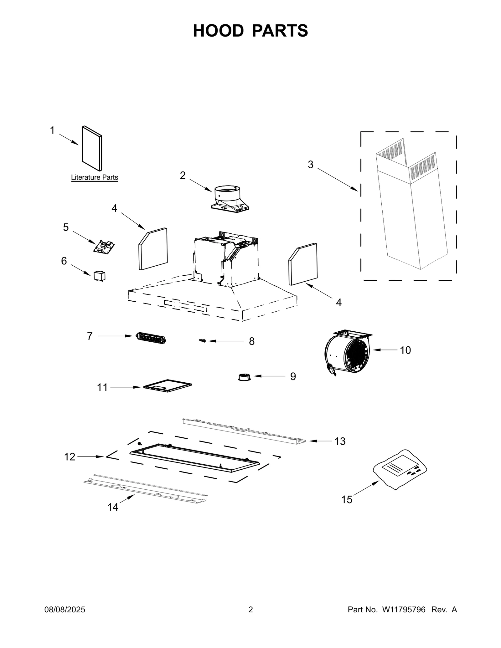 HOOD PARTS