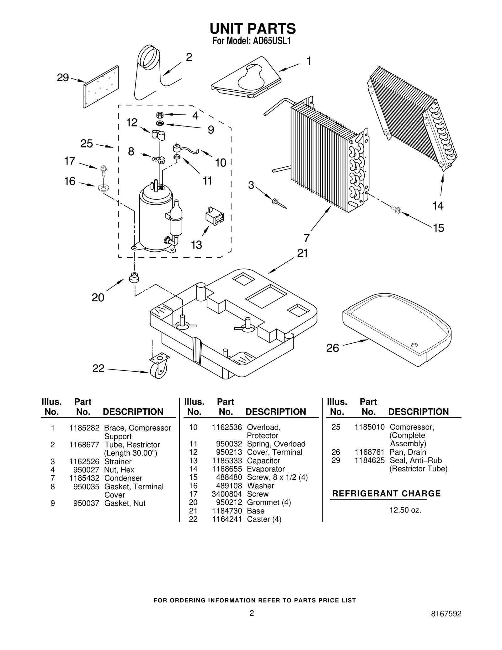 UNIT PARTS