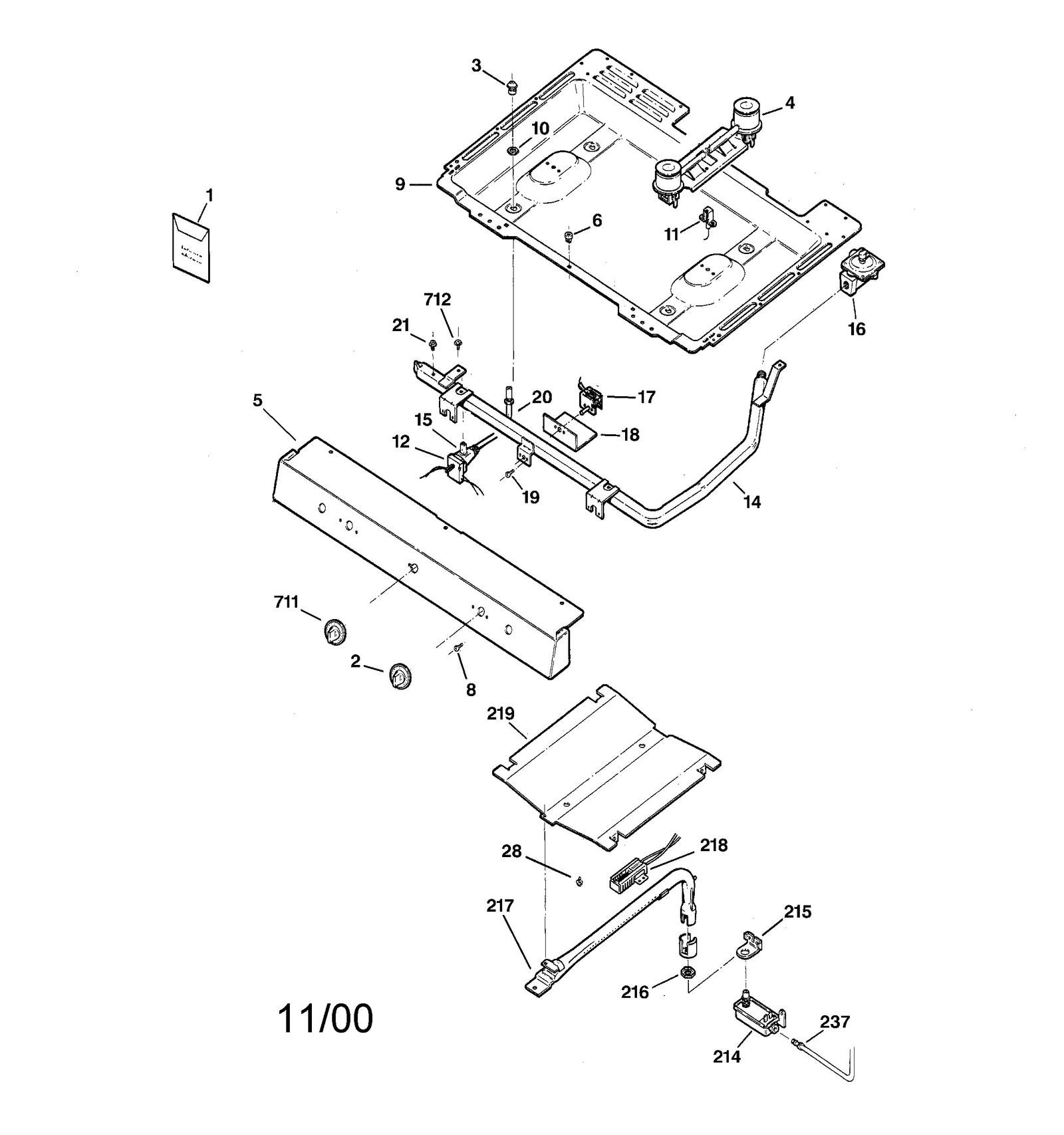 GAS & BURNER PARTS
