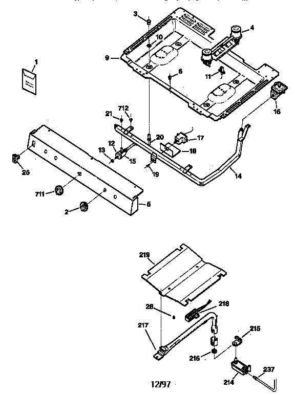 GAS & BURNER PARTS