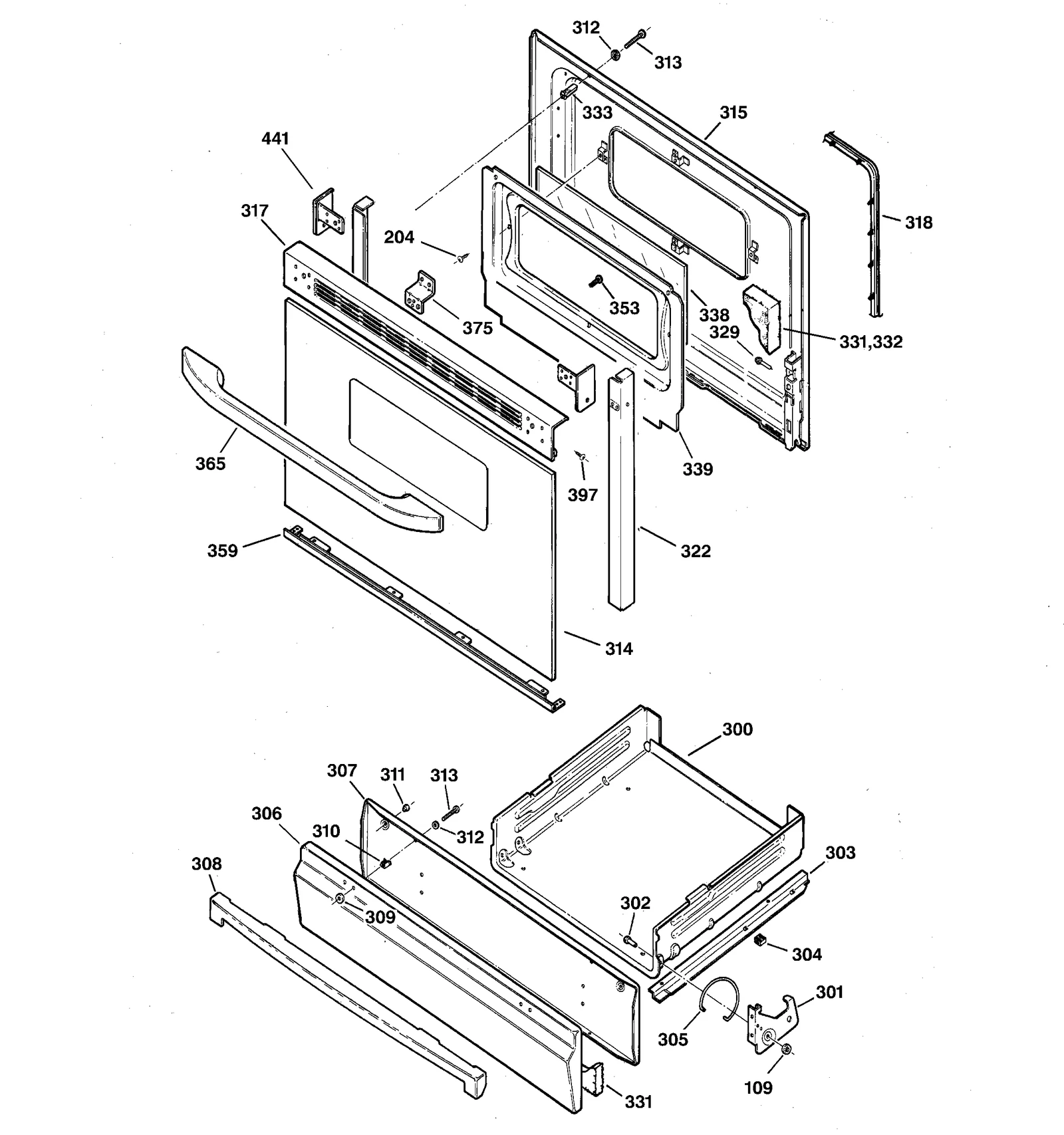 DOOR & DRAWER PARTS