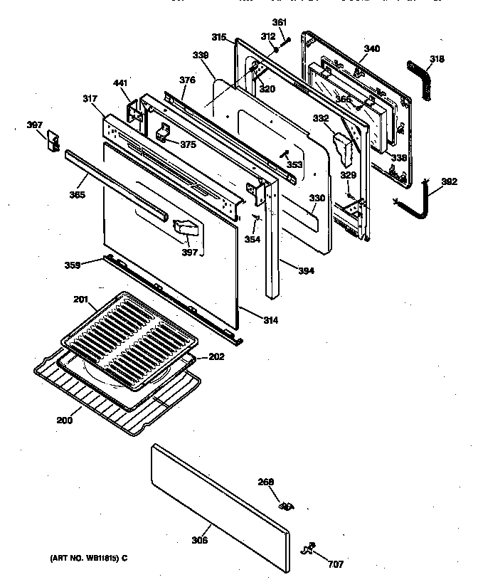 DOOR & DRAWER PARTS