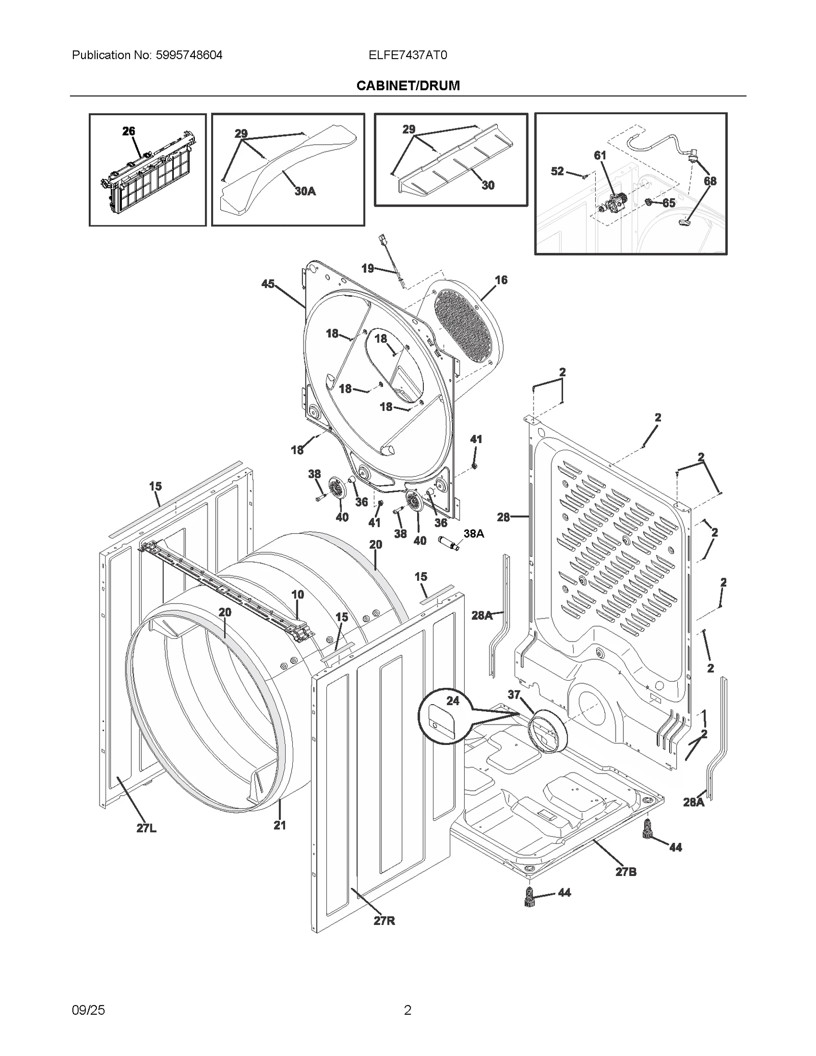 CABINET/DRUM