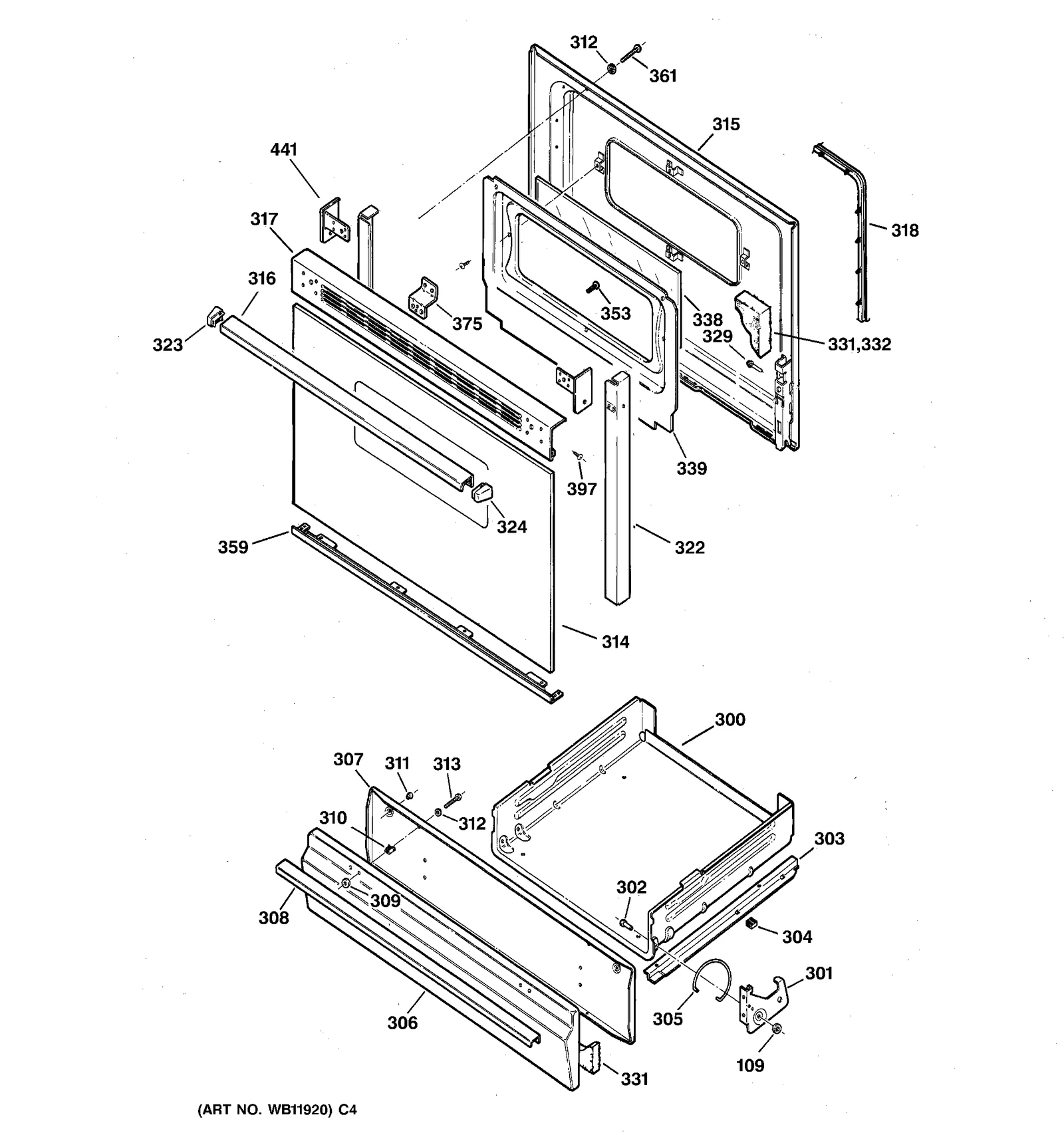 DOOR & DRAWER PARTS