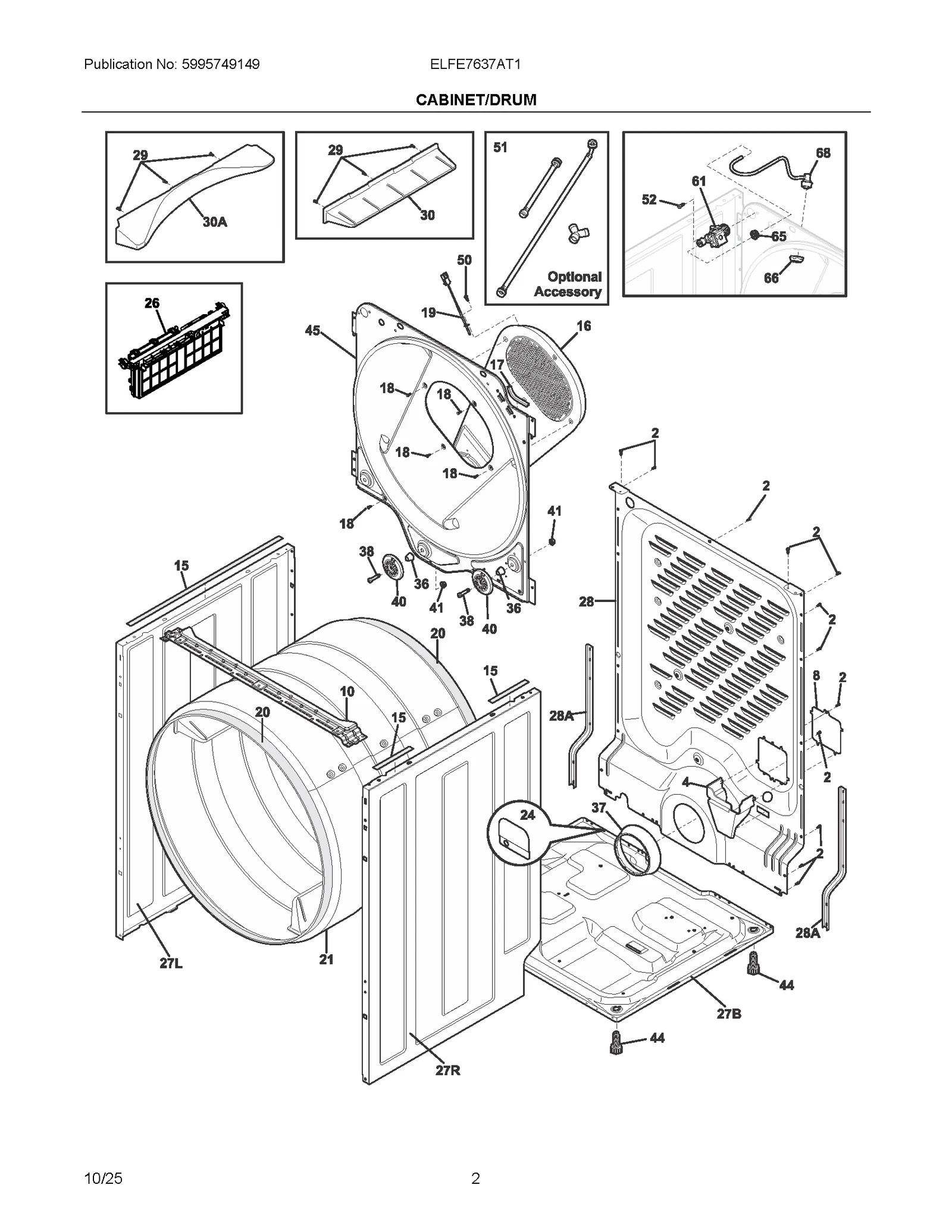 CABINET/DRUM
