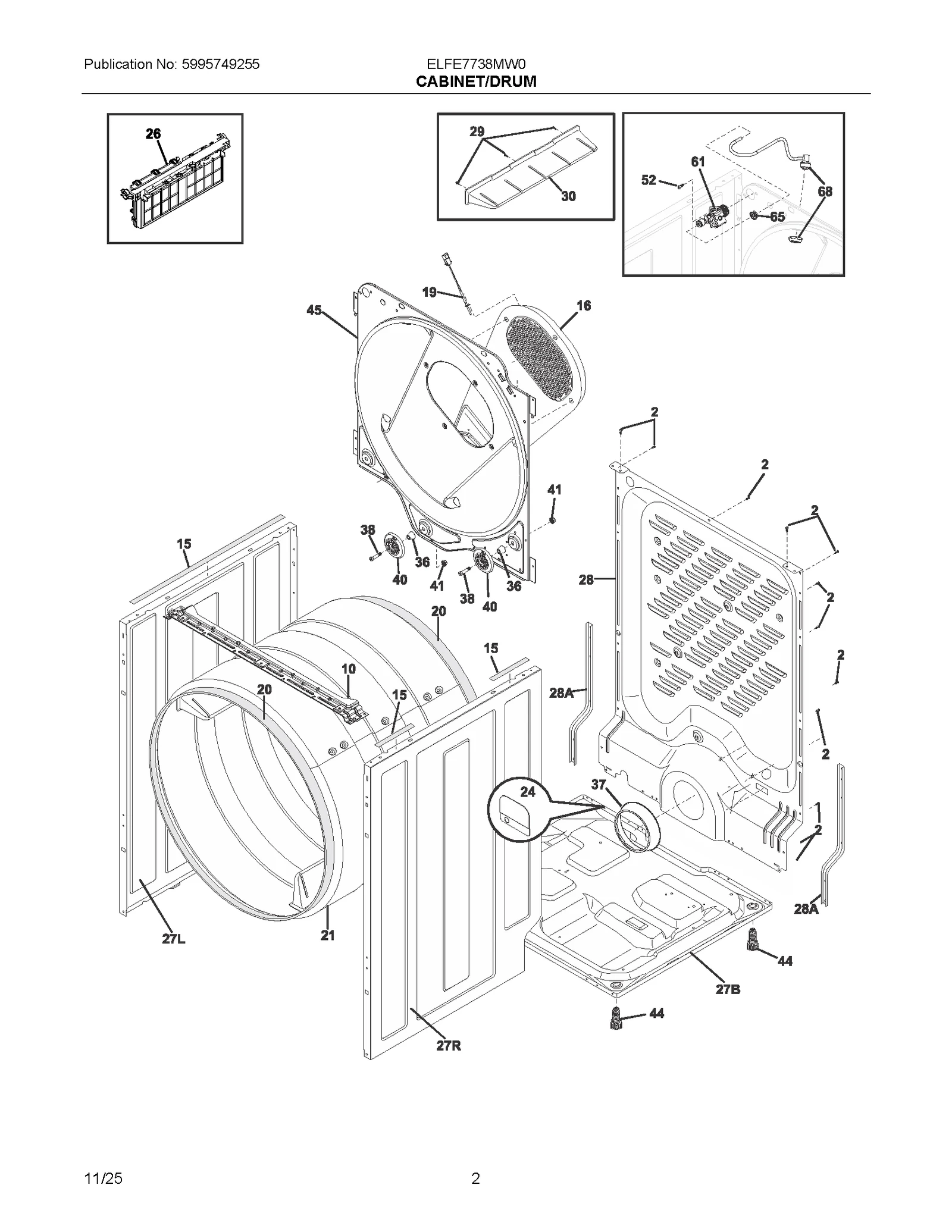 CABINET/DRUM