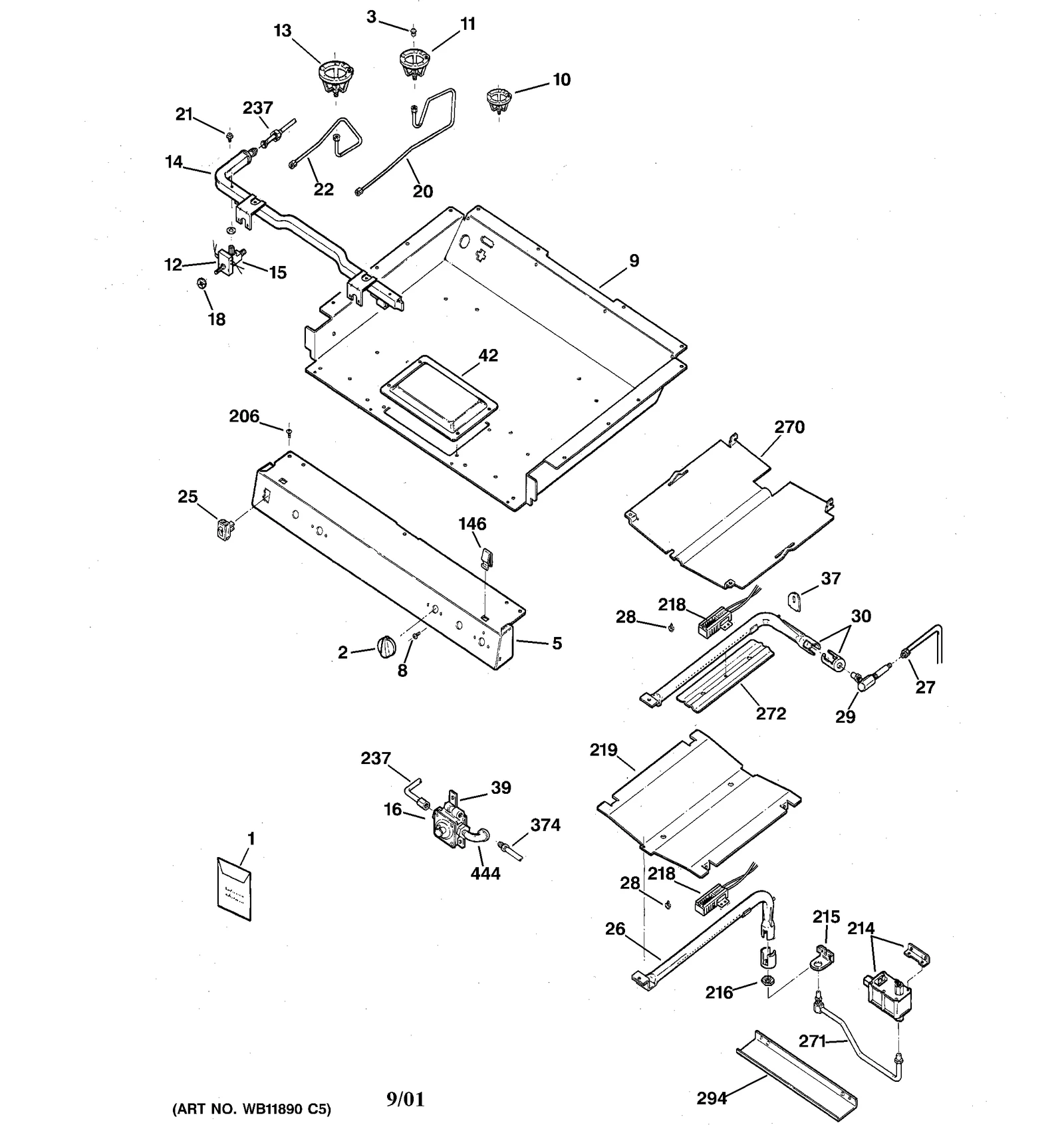 BURNER PARTS