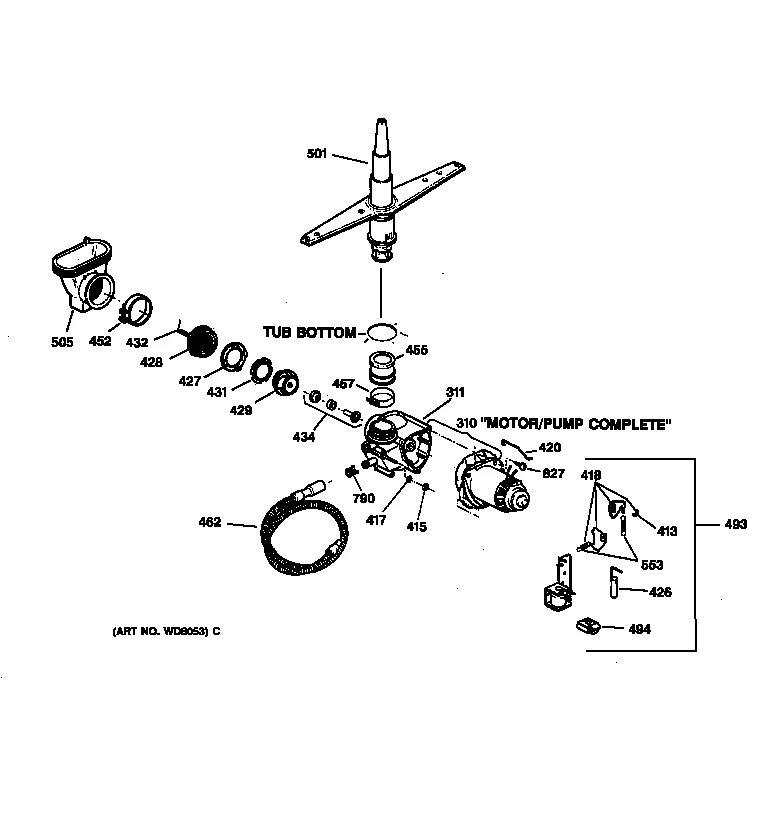 MOOR-PUMP MECHANISM