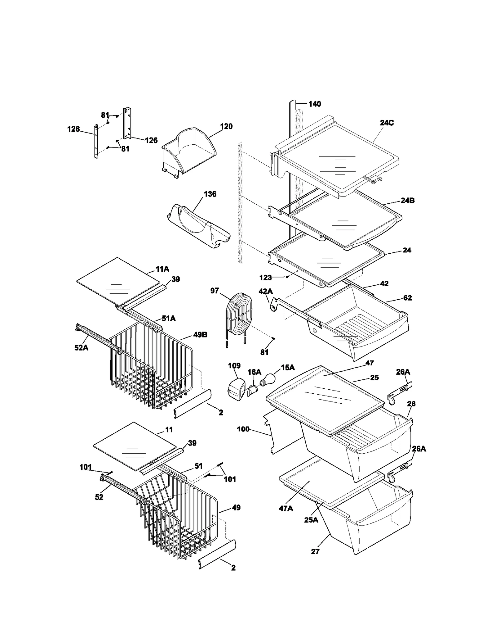 SHELVES