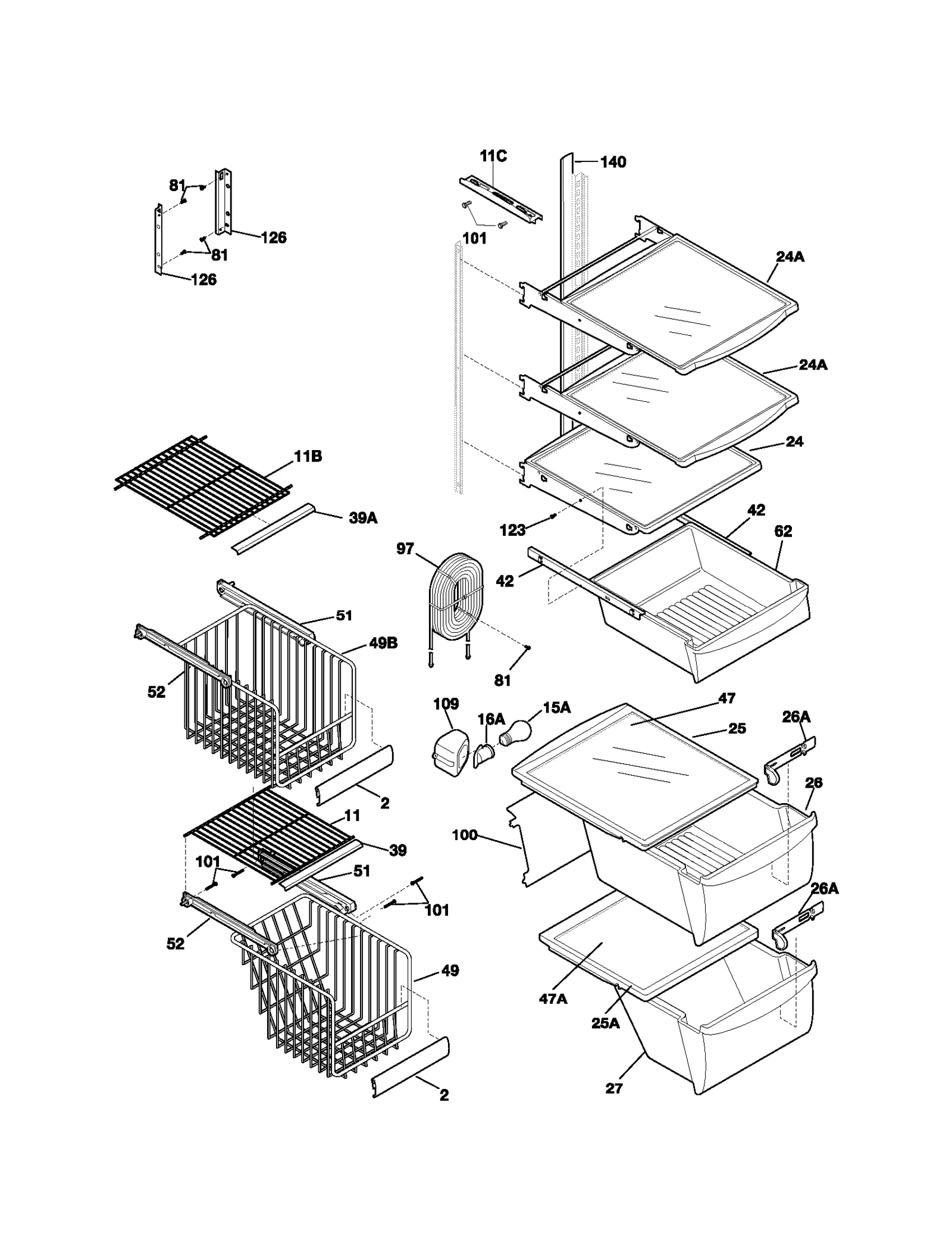 SHELVES