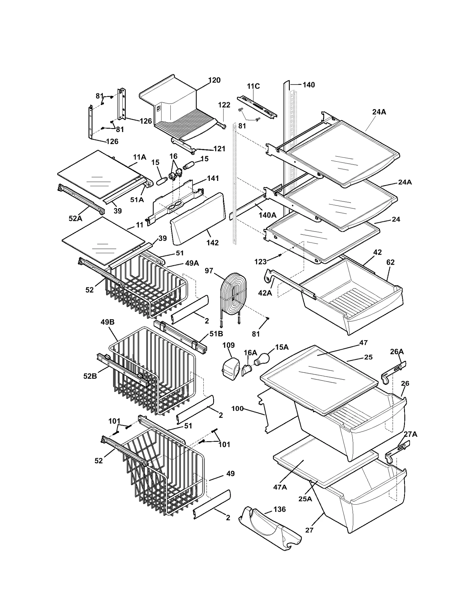 SHELVES