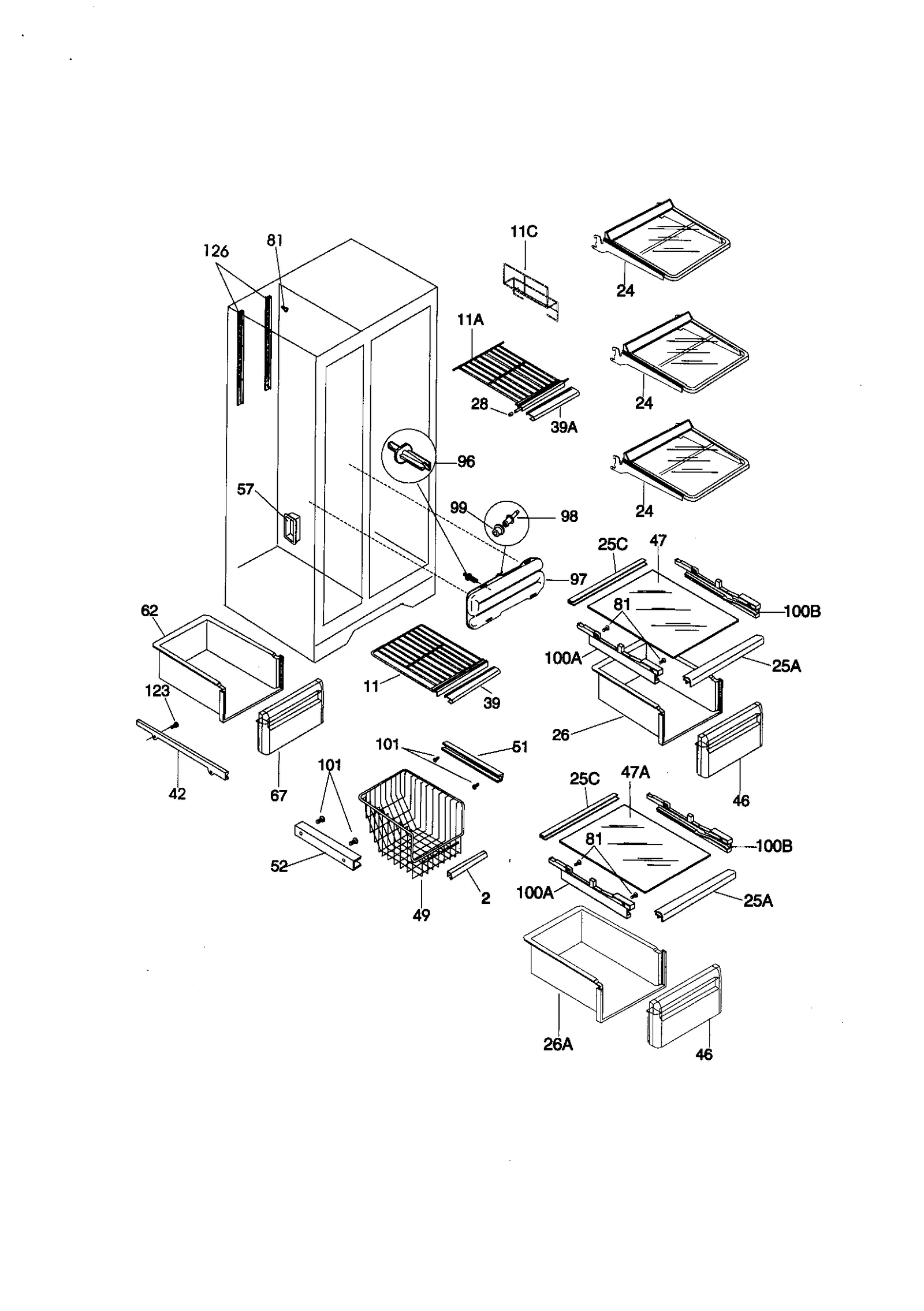 SHELVES