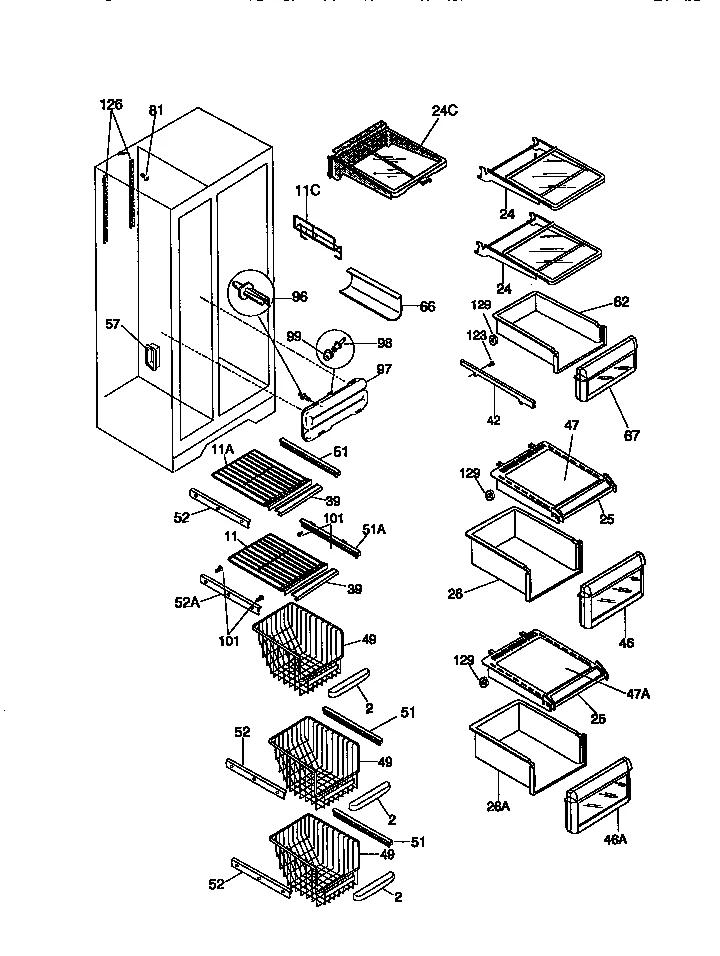 SHELVES