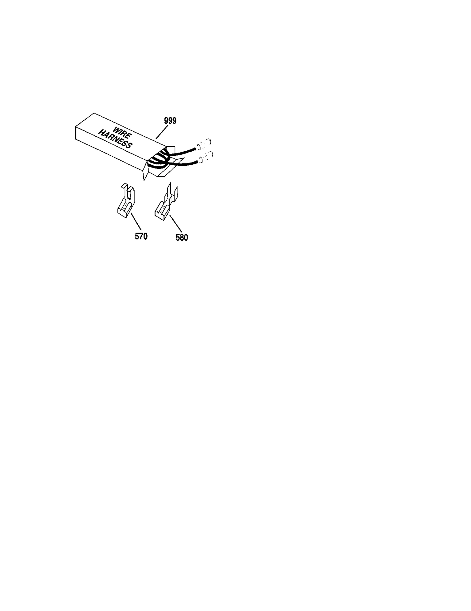 WIRE HARNESS AND COMPONENTS