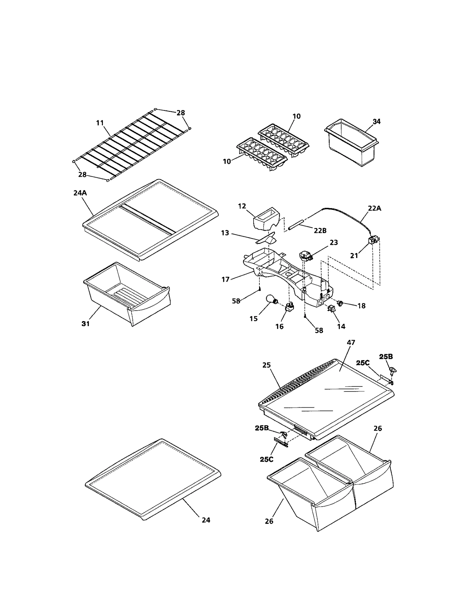 SHELVES