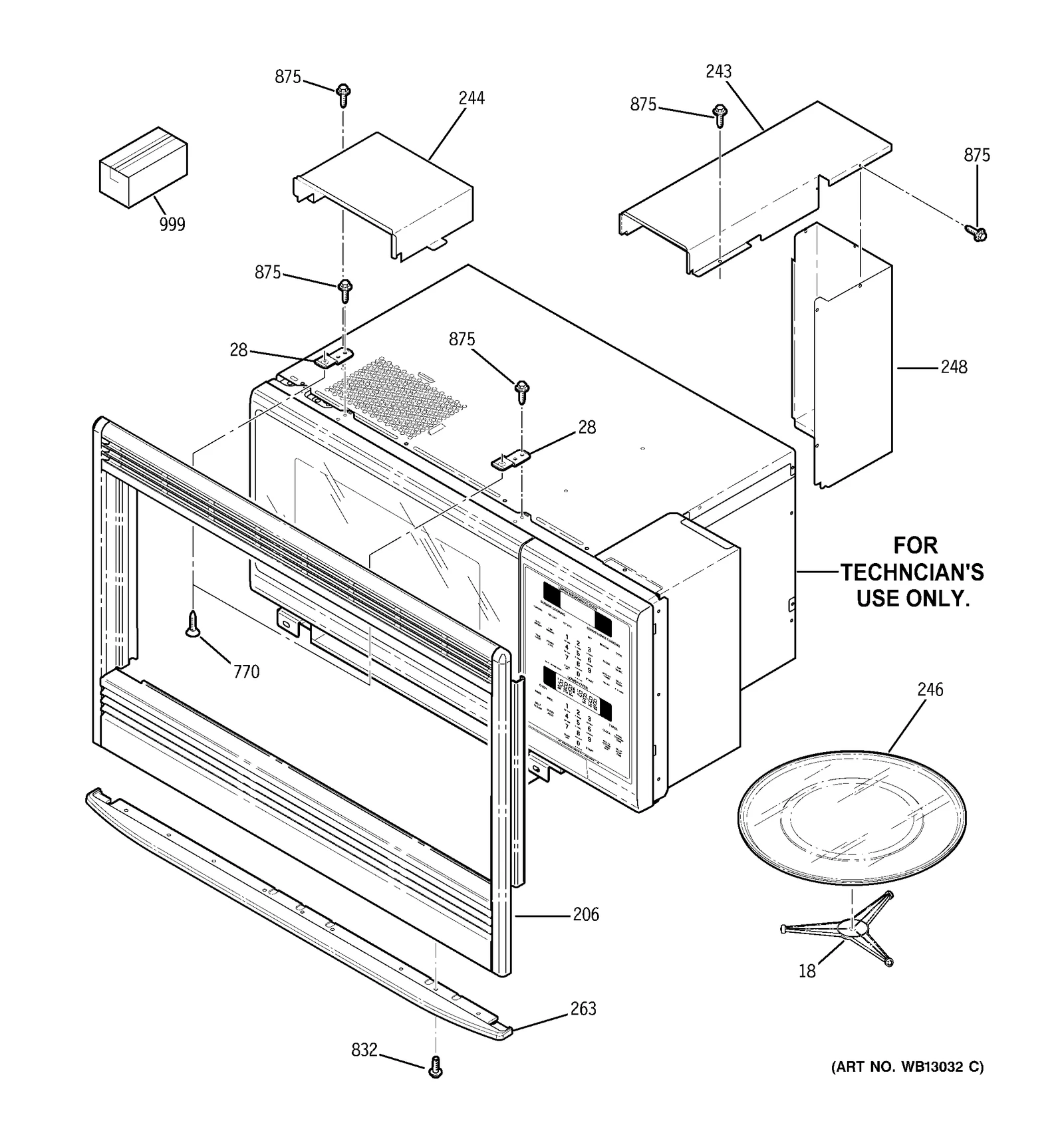 MICROWAVE ENCLOSURE