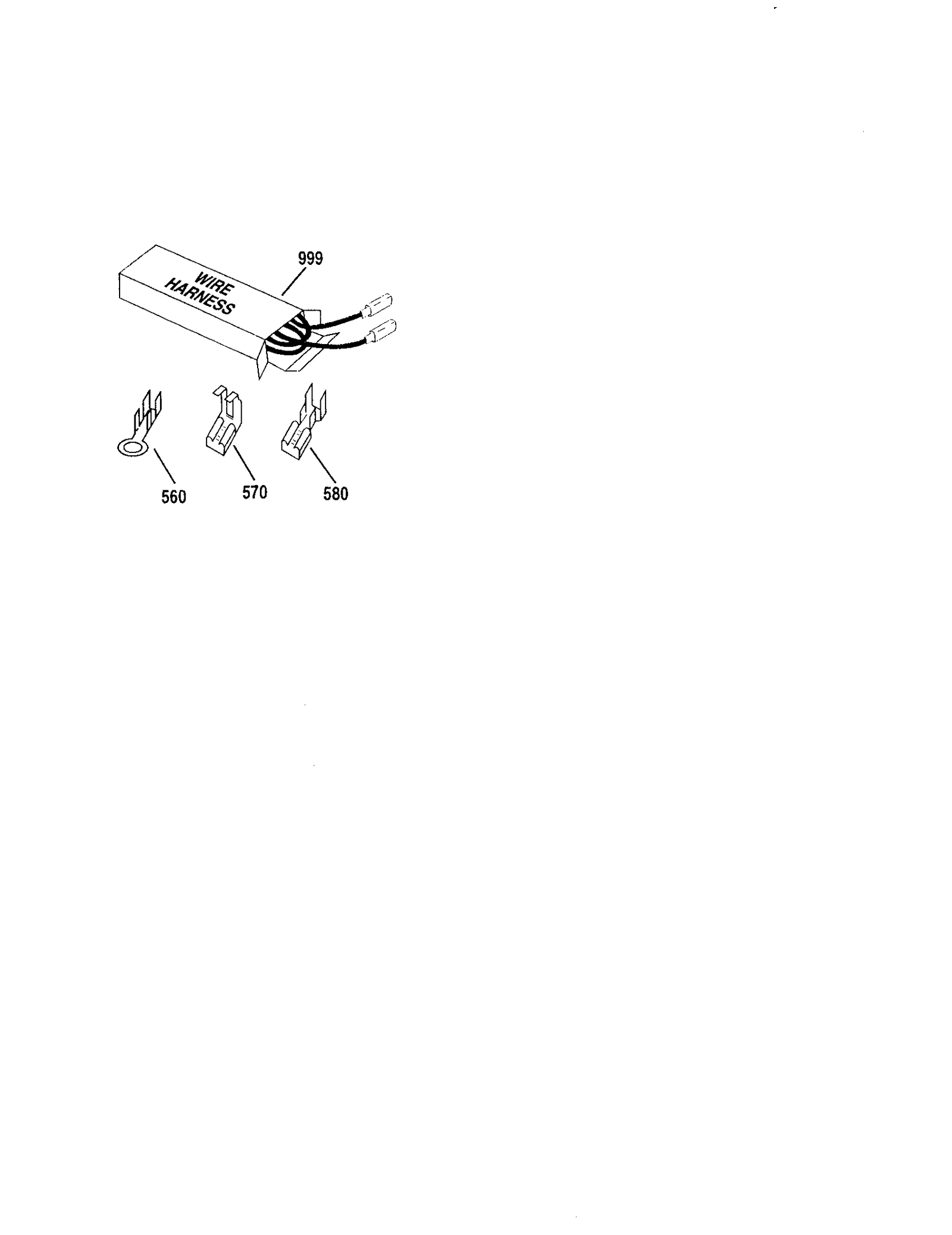 WIRE HARNESS AND WIRE COMPONENTS