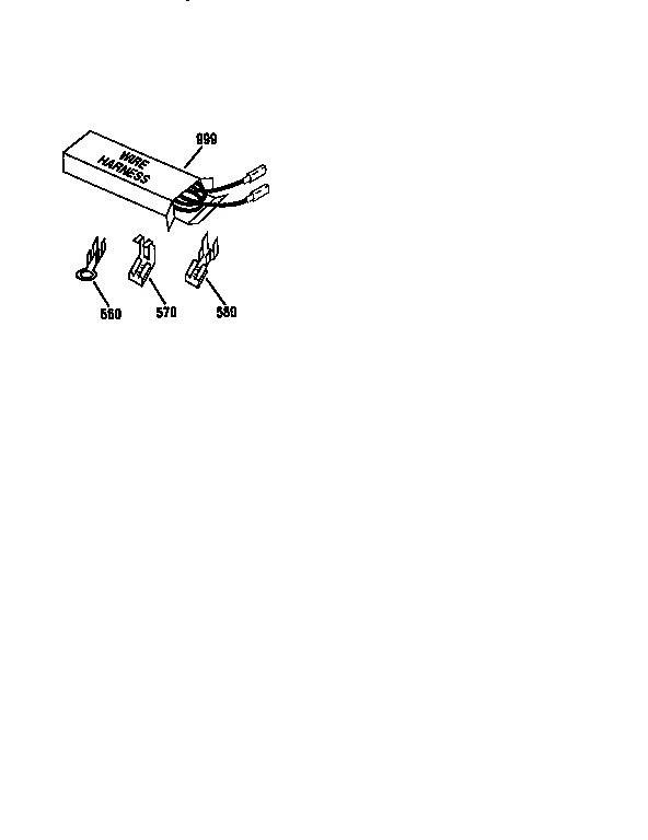 WIRE HARNESS AND COMPONENTS
