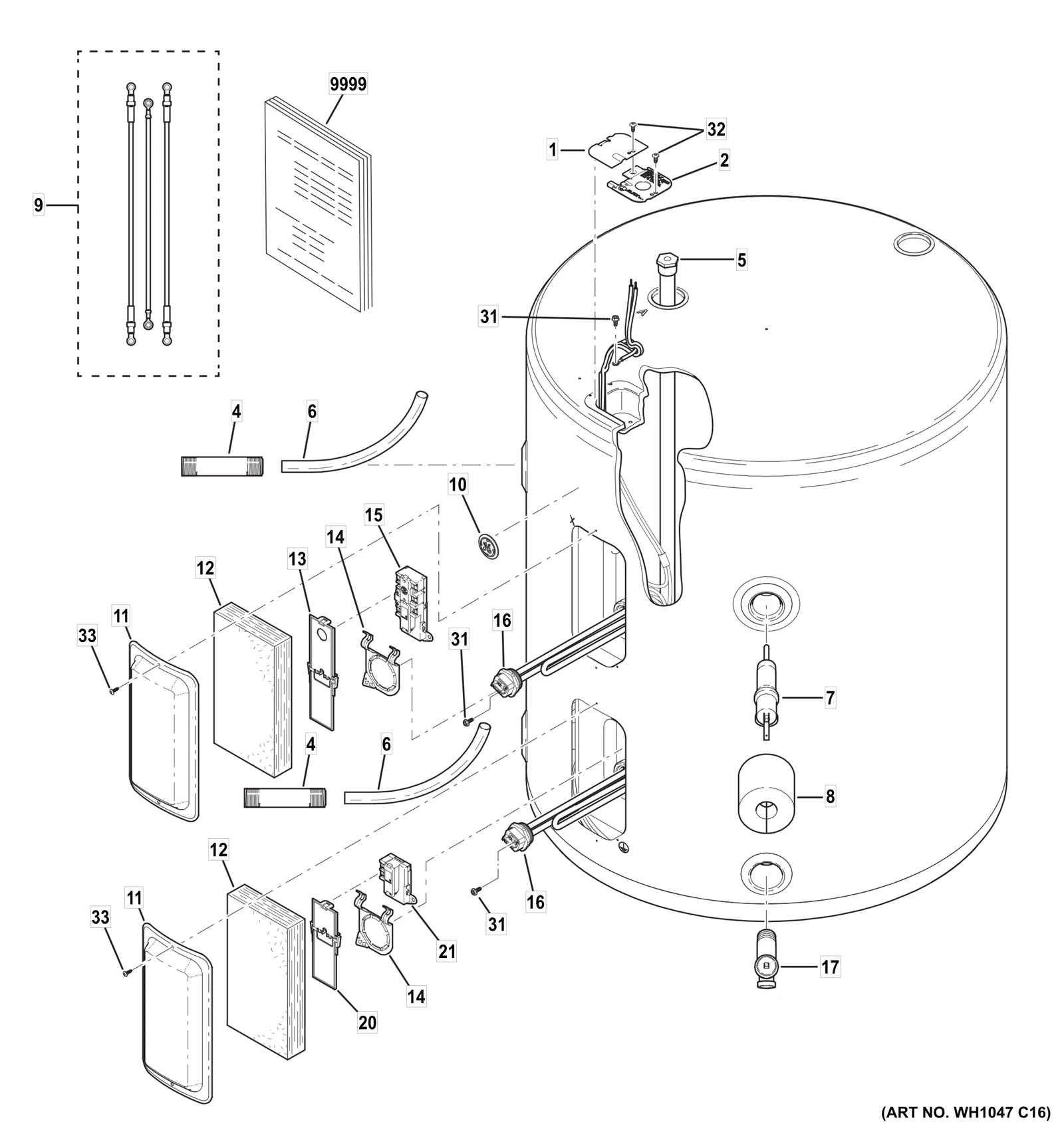 WATER HEATER ASSEMBLY