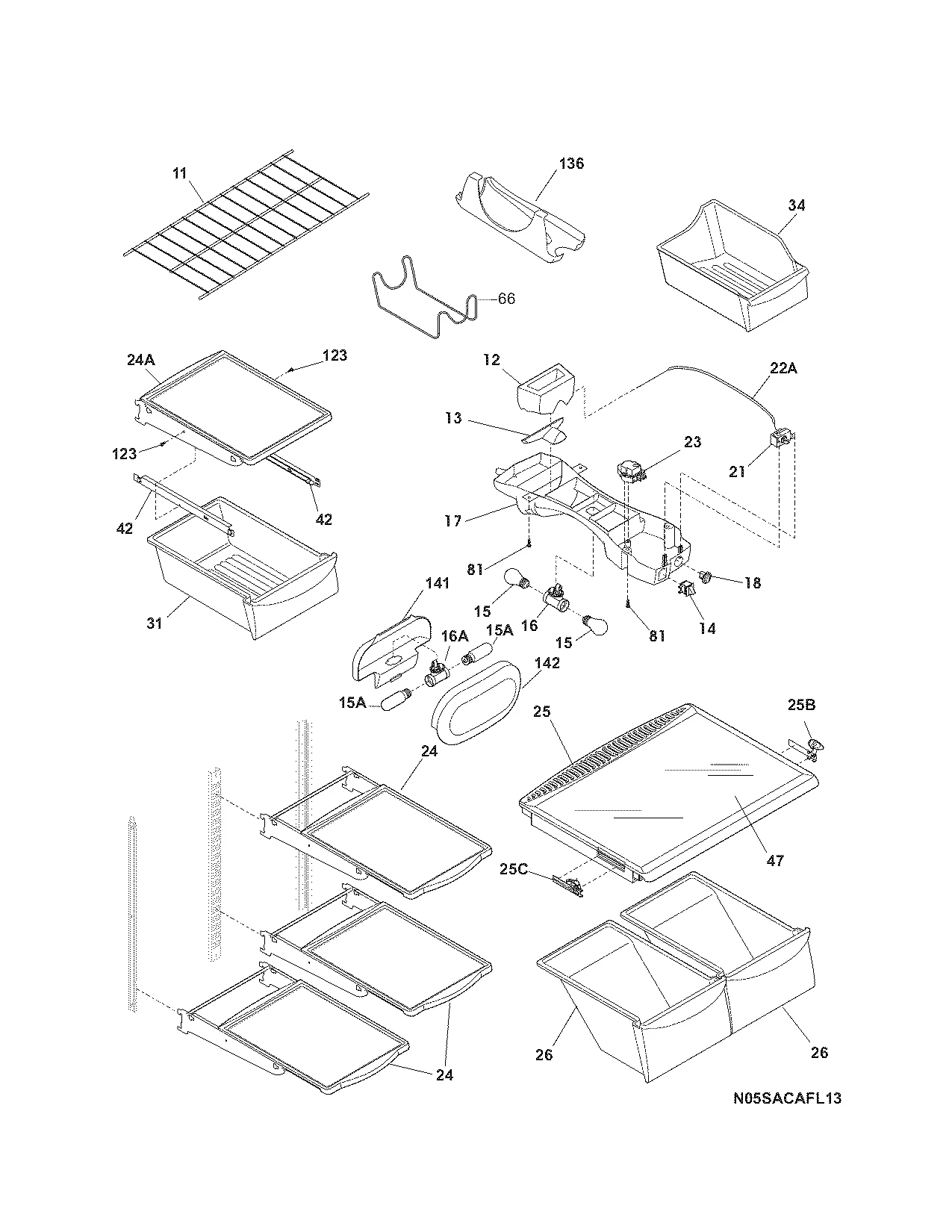 SHELVES