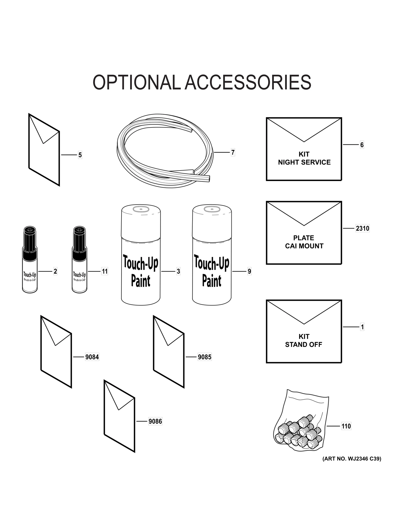 OPTIONAL ACCESSORIES