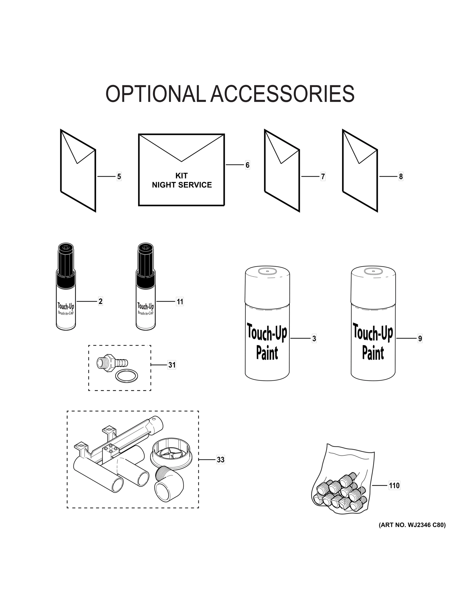 OPTIONAL ACCESSORIES