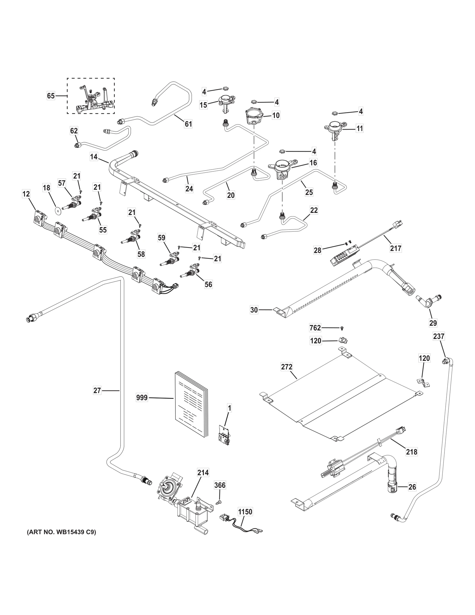 GAS & BURNER PARTS