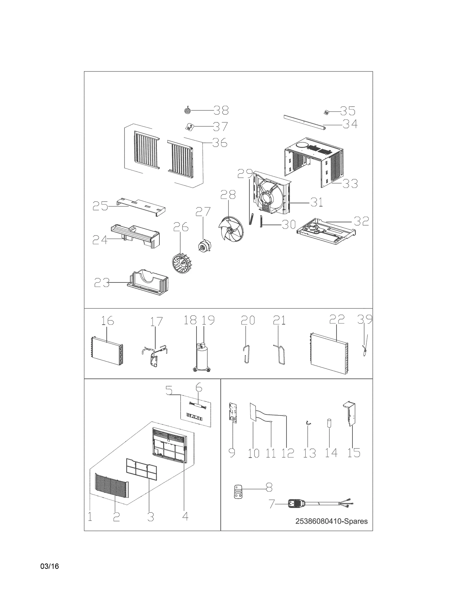 RECOMMENDED SPARE PARTS
