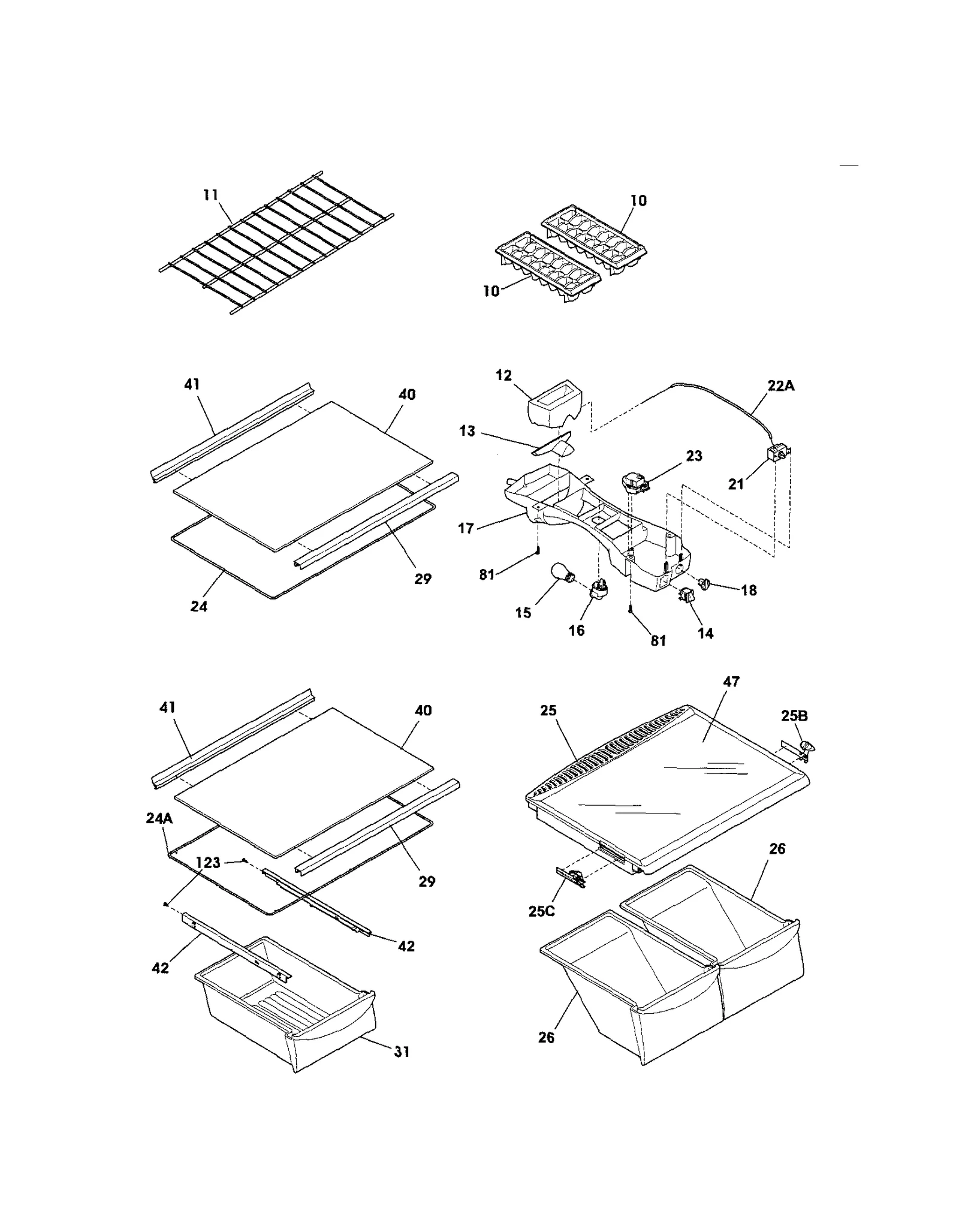 SHELVES