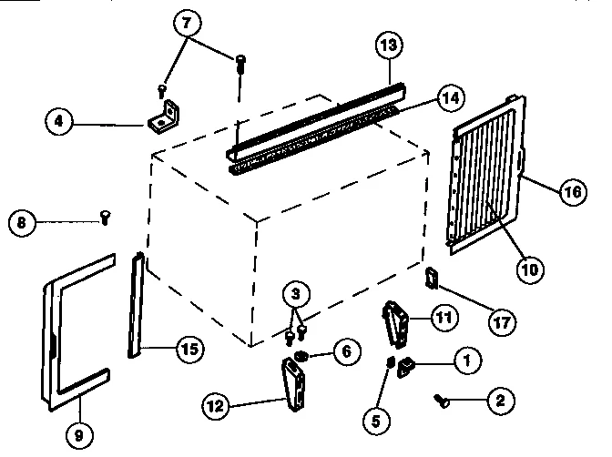 WINDOW MOUNTING PARTS