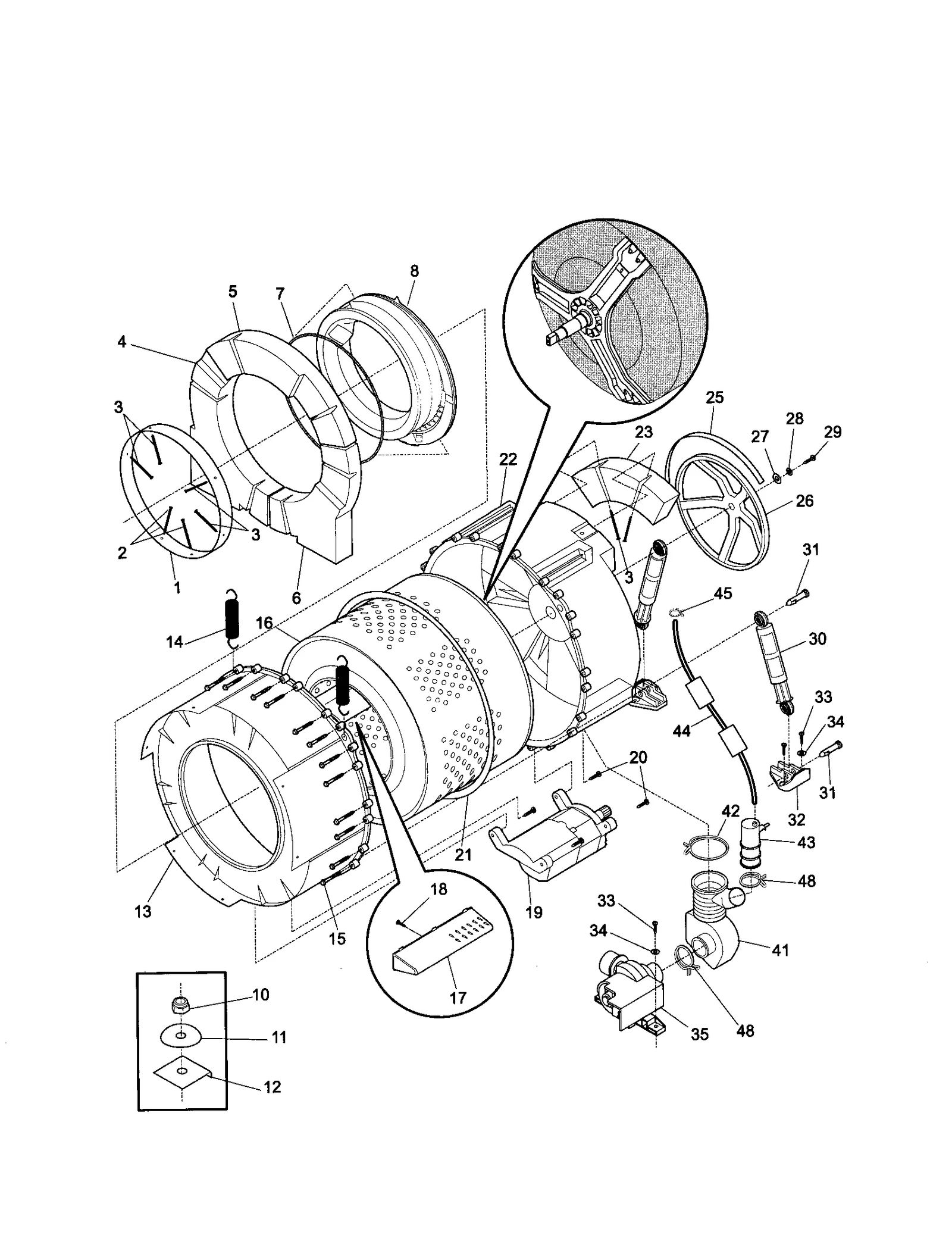 DRUM/MOTOR