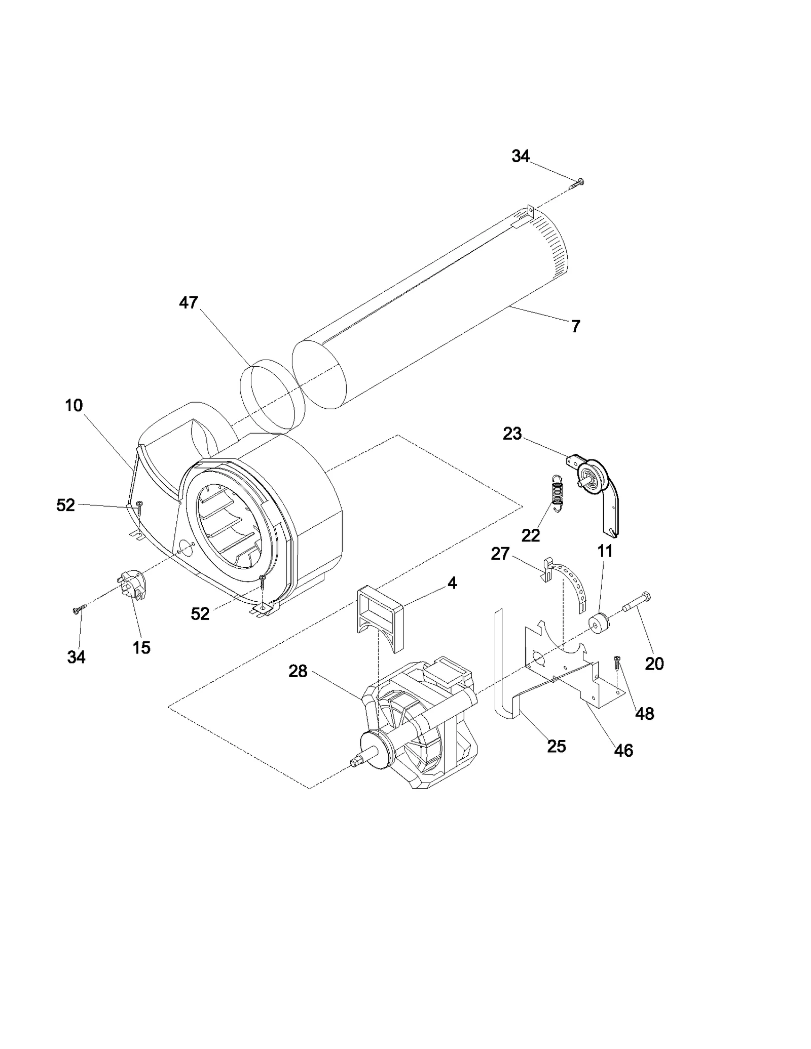 MOTOR,BLOWER