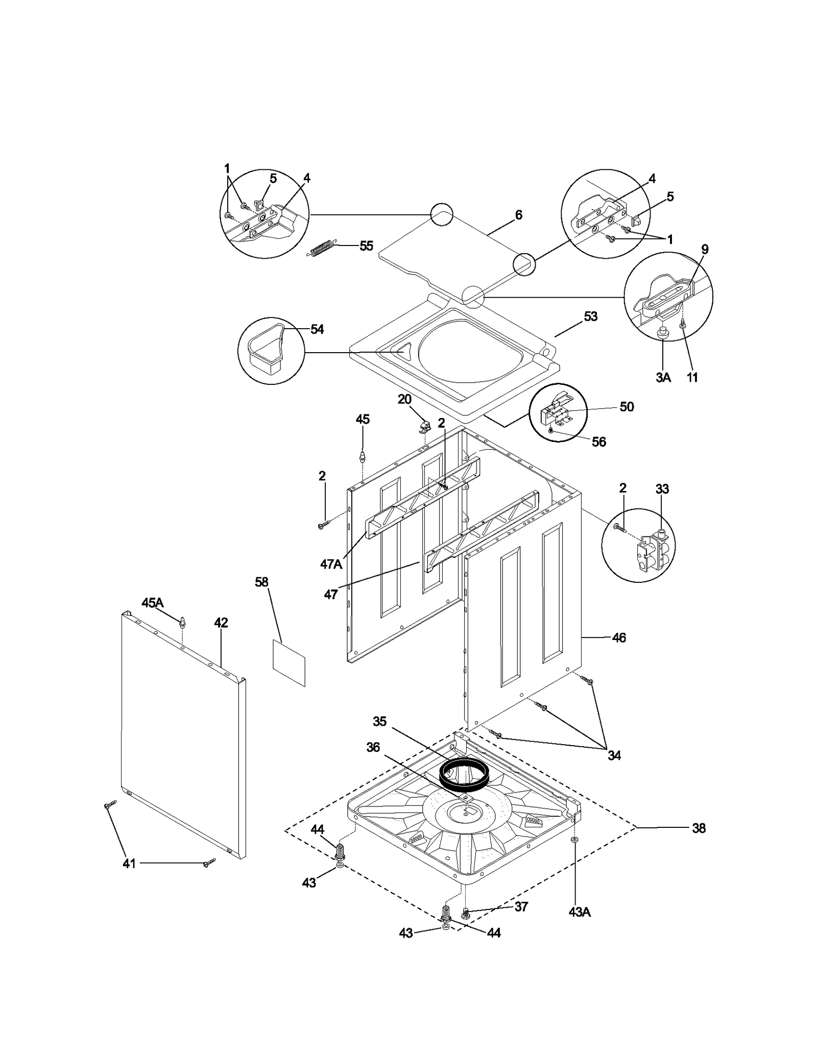 LOWER CABINET/TOP