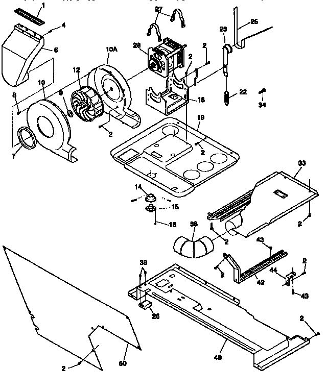 BLOWER AND BASE