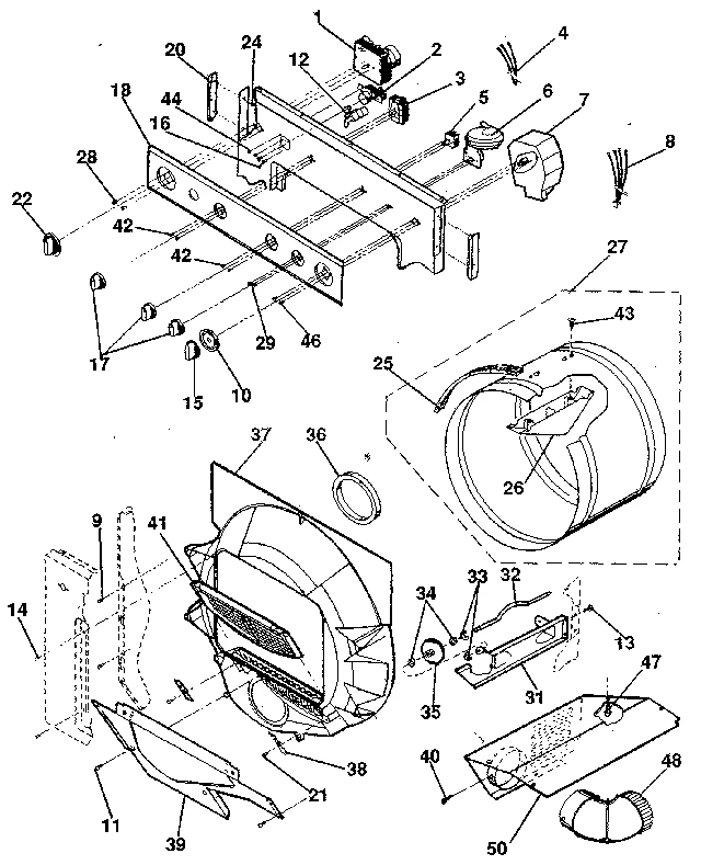 CONSOLE CONTROLS, DRUM
