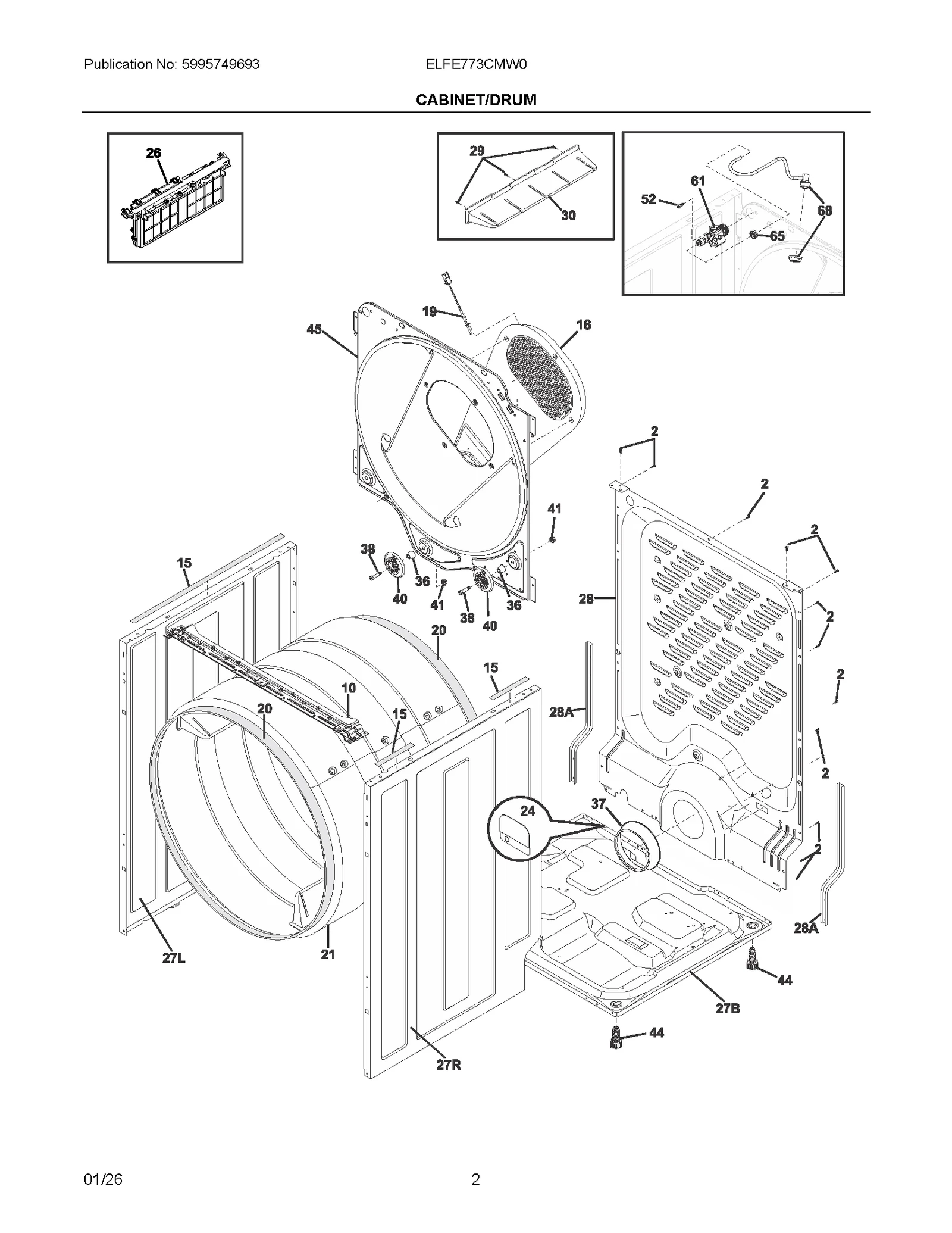 CABINET/DRUM