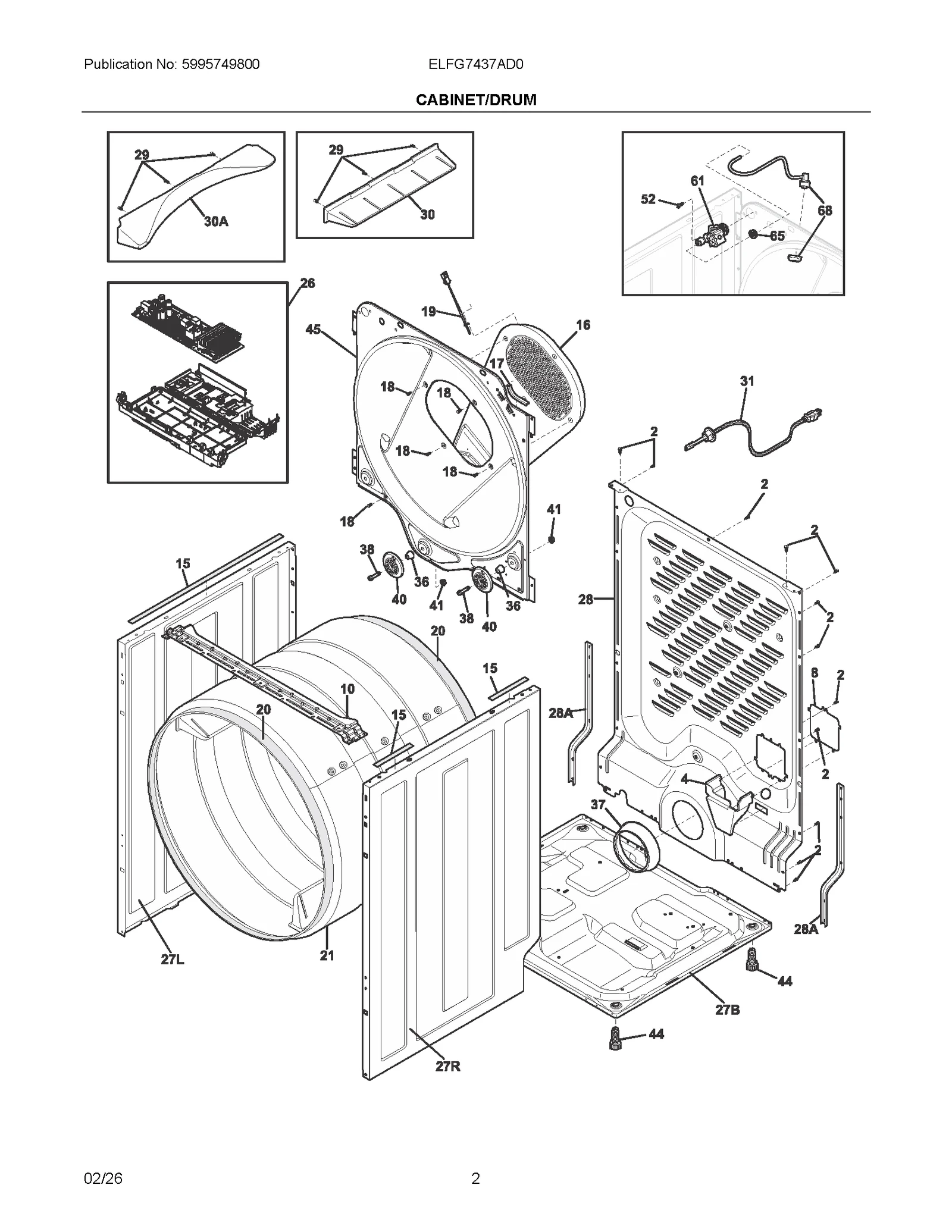 CABINET/DRUM