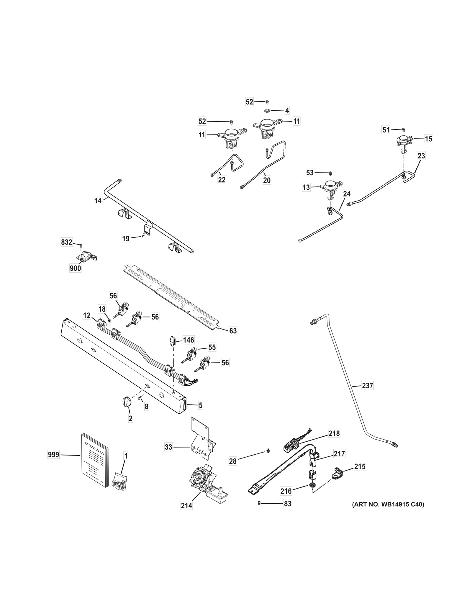 GAS & BURNER PARTS