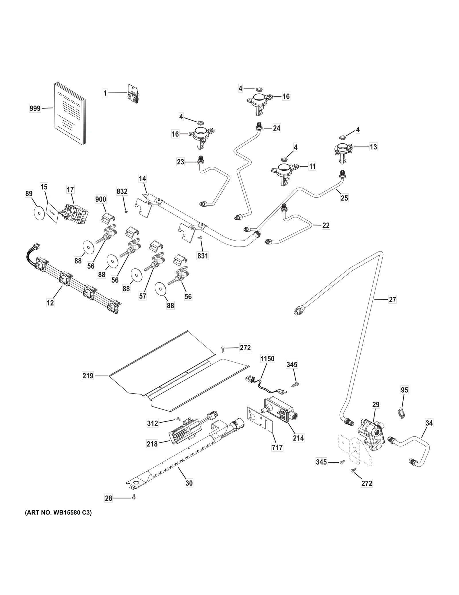 GAS & BURNER PARTS
